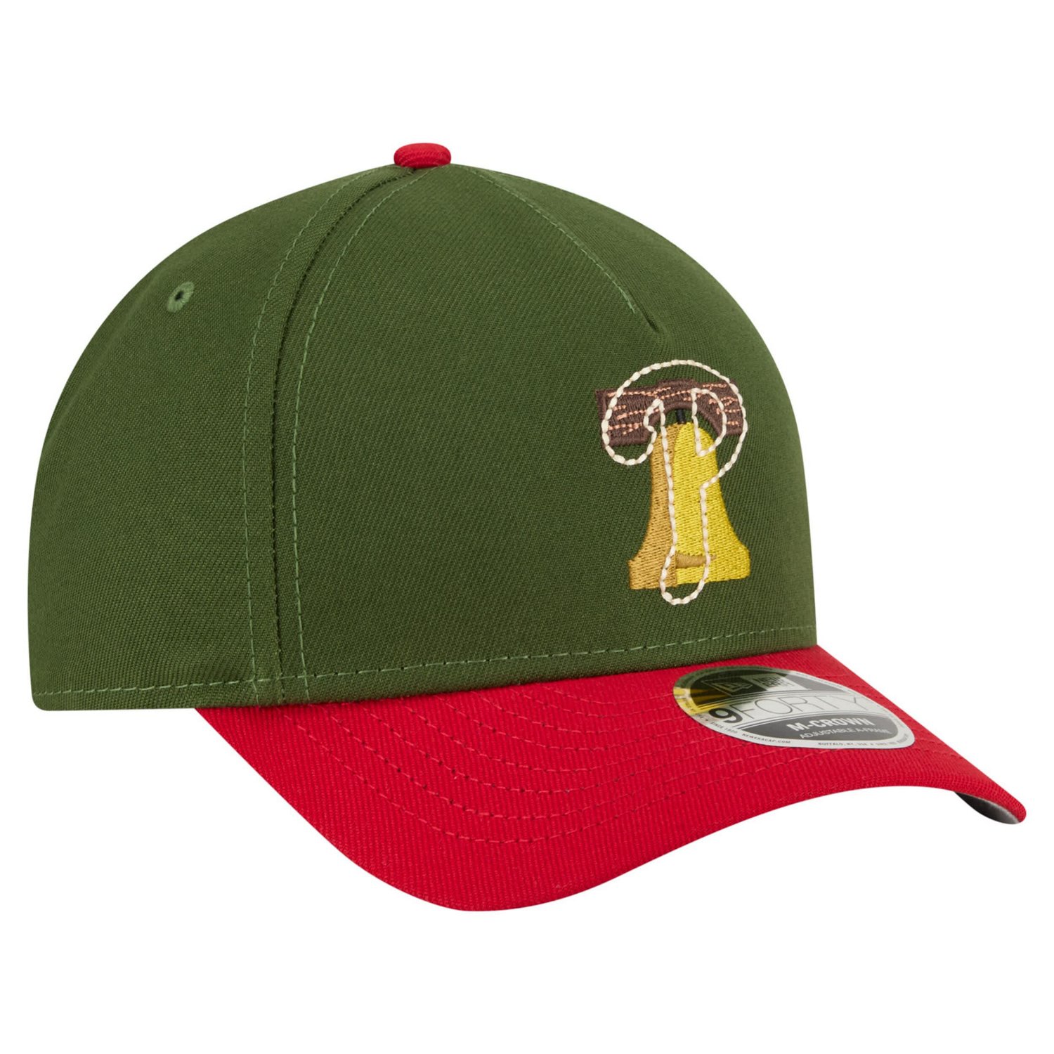 New Era Dark Philadelphia Phillies City Feature 9FORTY A-Frame Adjustable Hat - view number 3