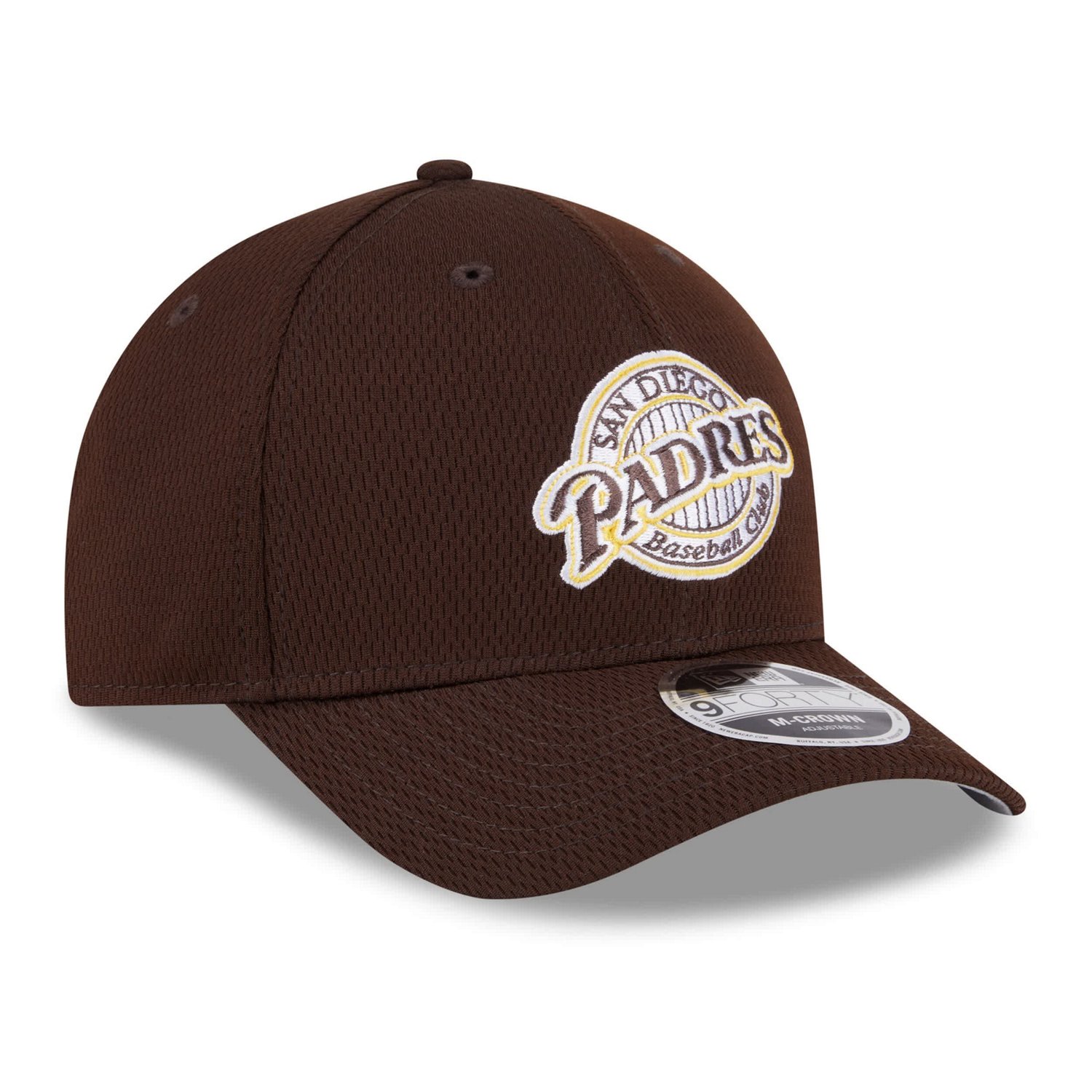 New Era Dark San Diego Padres 2025 MLB Clubhouse 9FORTY Adjustable Hat