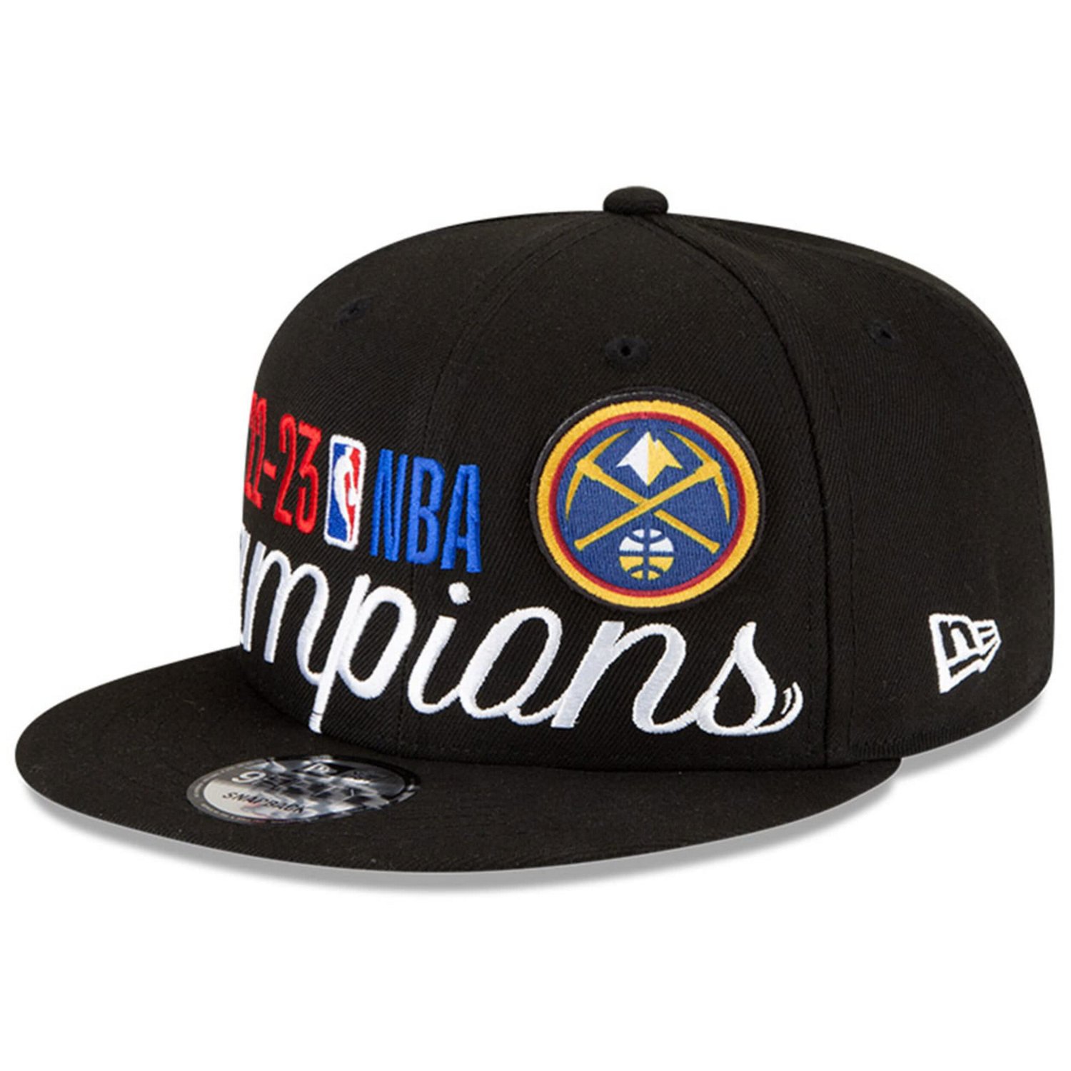 New Era Denver Nuggets 2023 NBA Finals Champions Locker Room 9FIFTY Snapback Hat - view number 3