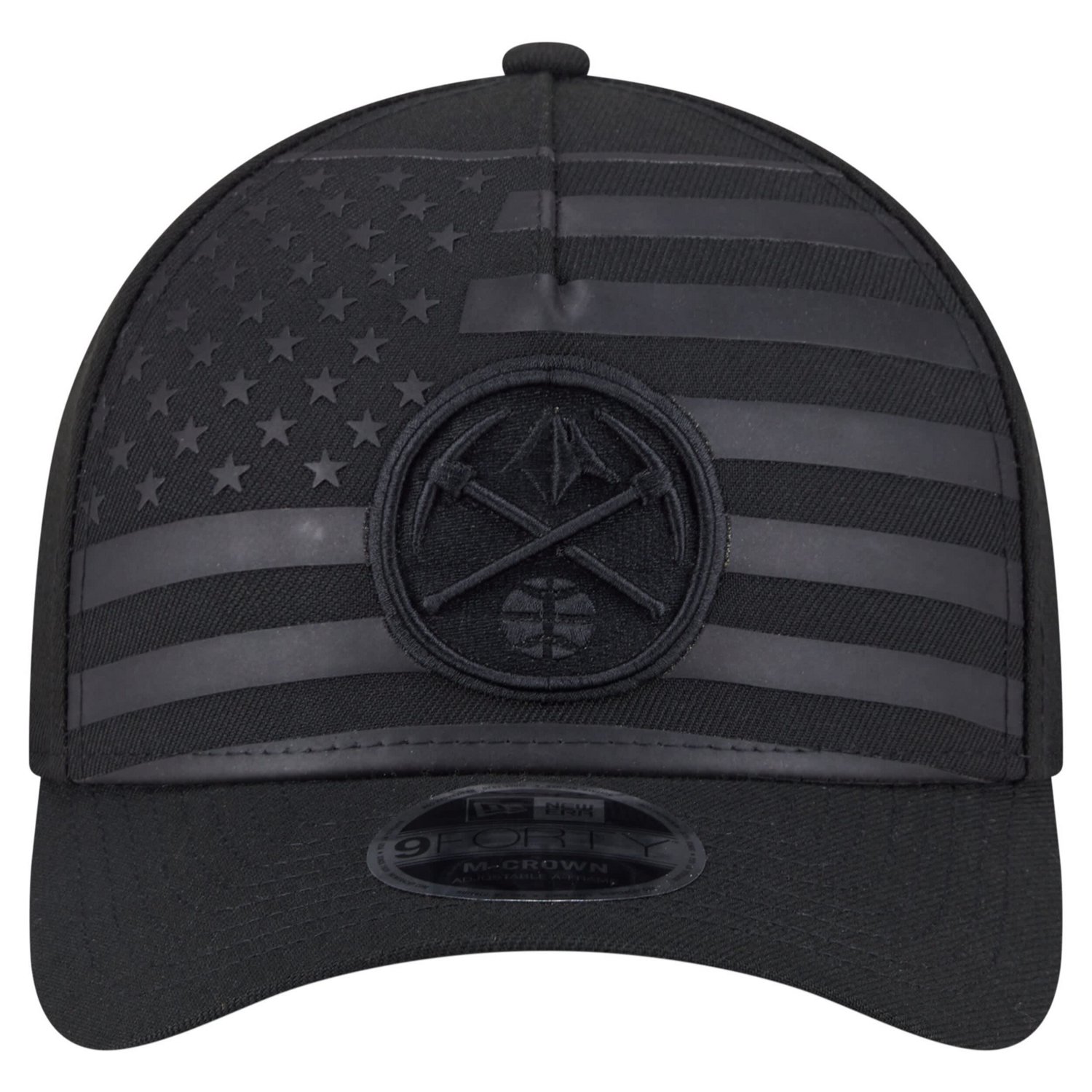 New Era Denver Nuggets Game Day Flag A-Frame 9FORTY Adjustable Hat                                                               - view number 2