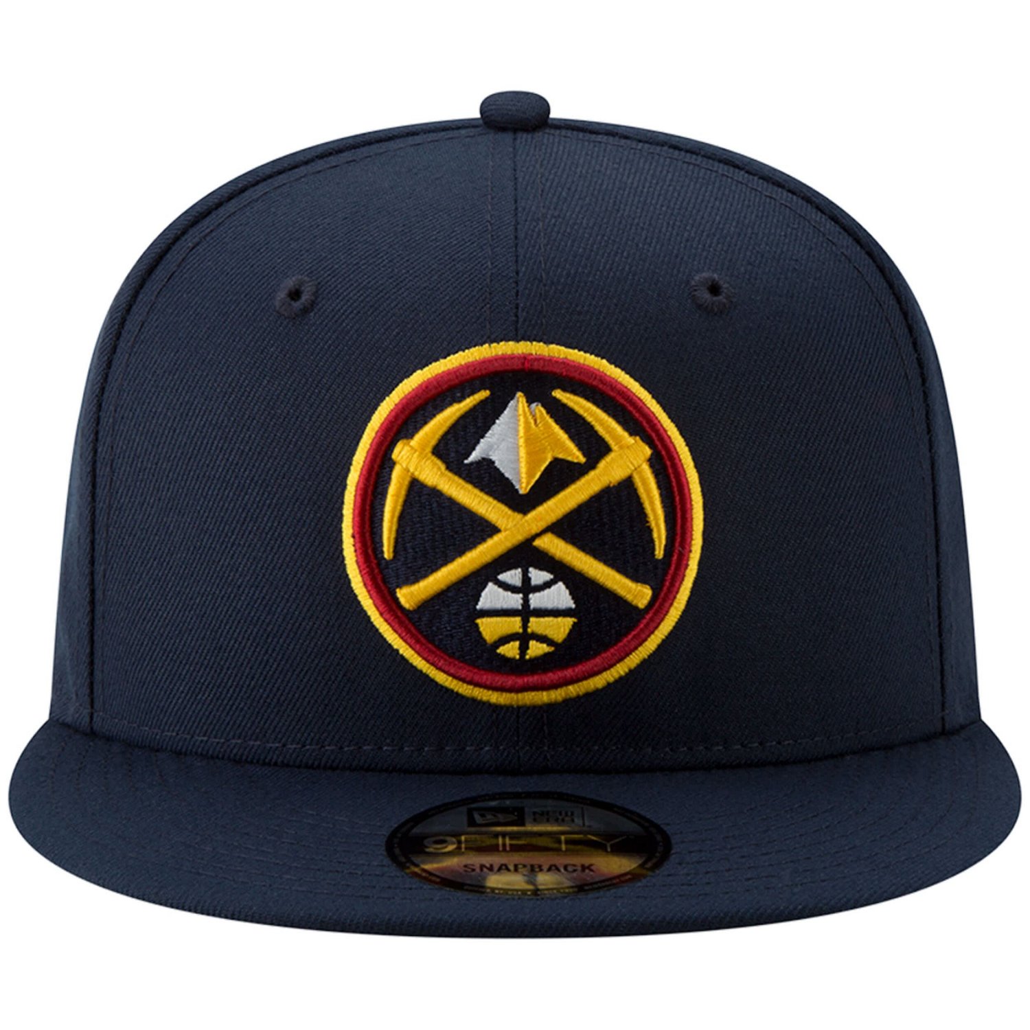 New Era Denver Nuggets Official Team Color 9FIFTY Snapback Hat - view number 2