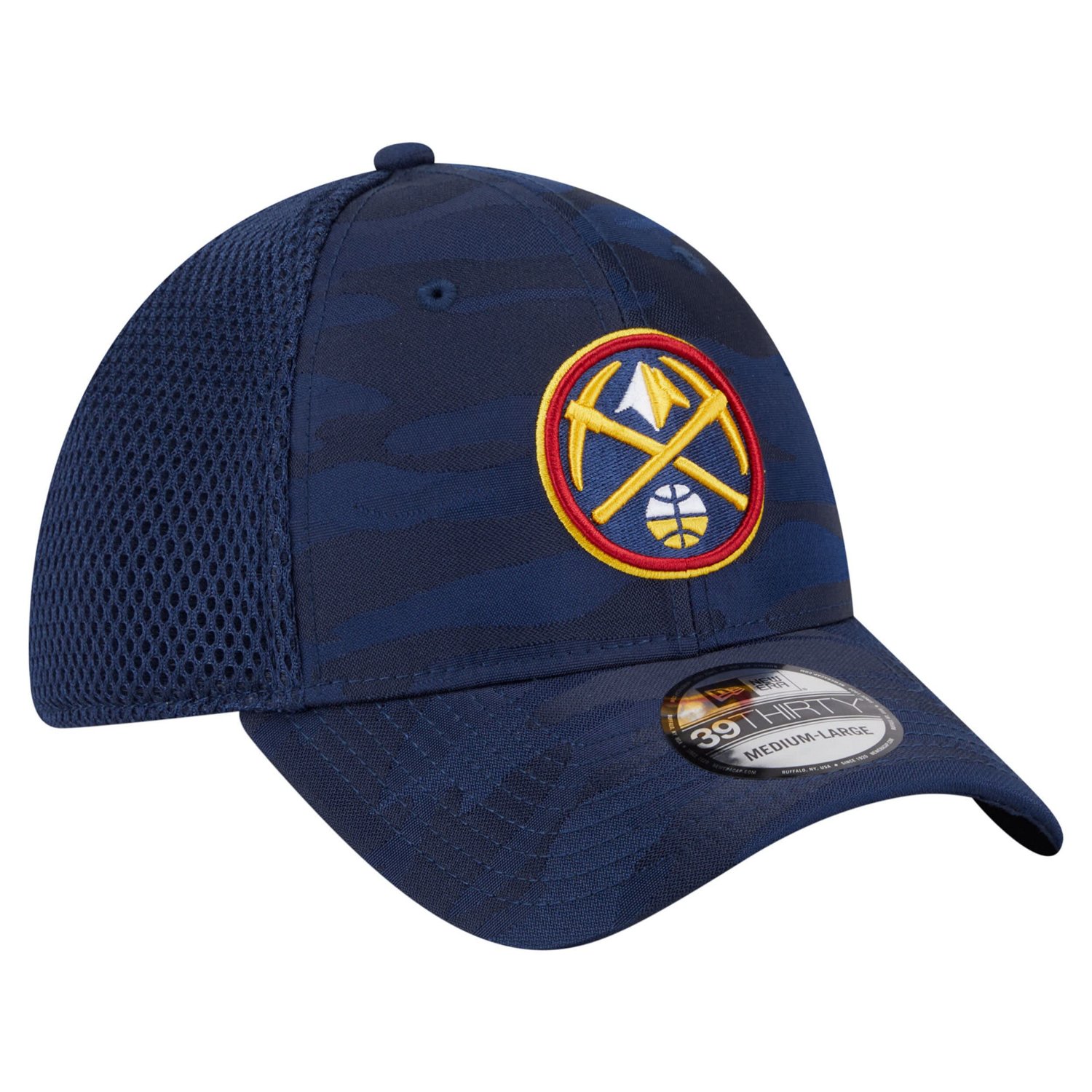 New Era Denver Nuggets Subtle Camo 39THIRTY Flex Hat - view number 3