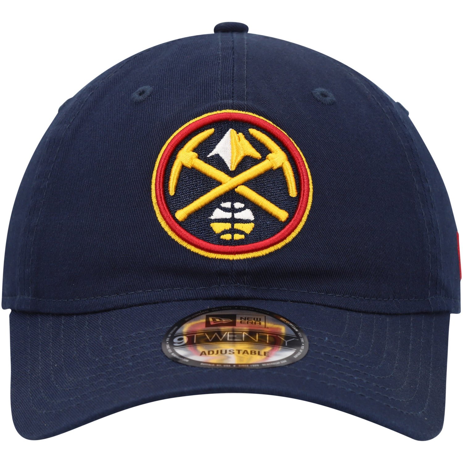 New Era Denver Nuggets Team 20 9TWENTY Adjustable Hat - view number 2
