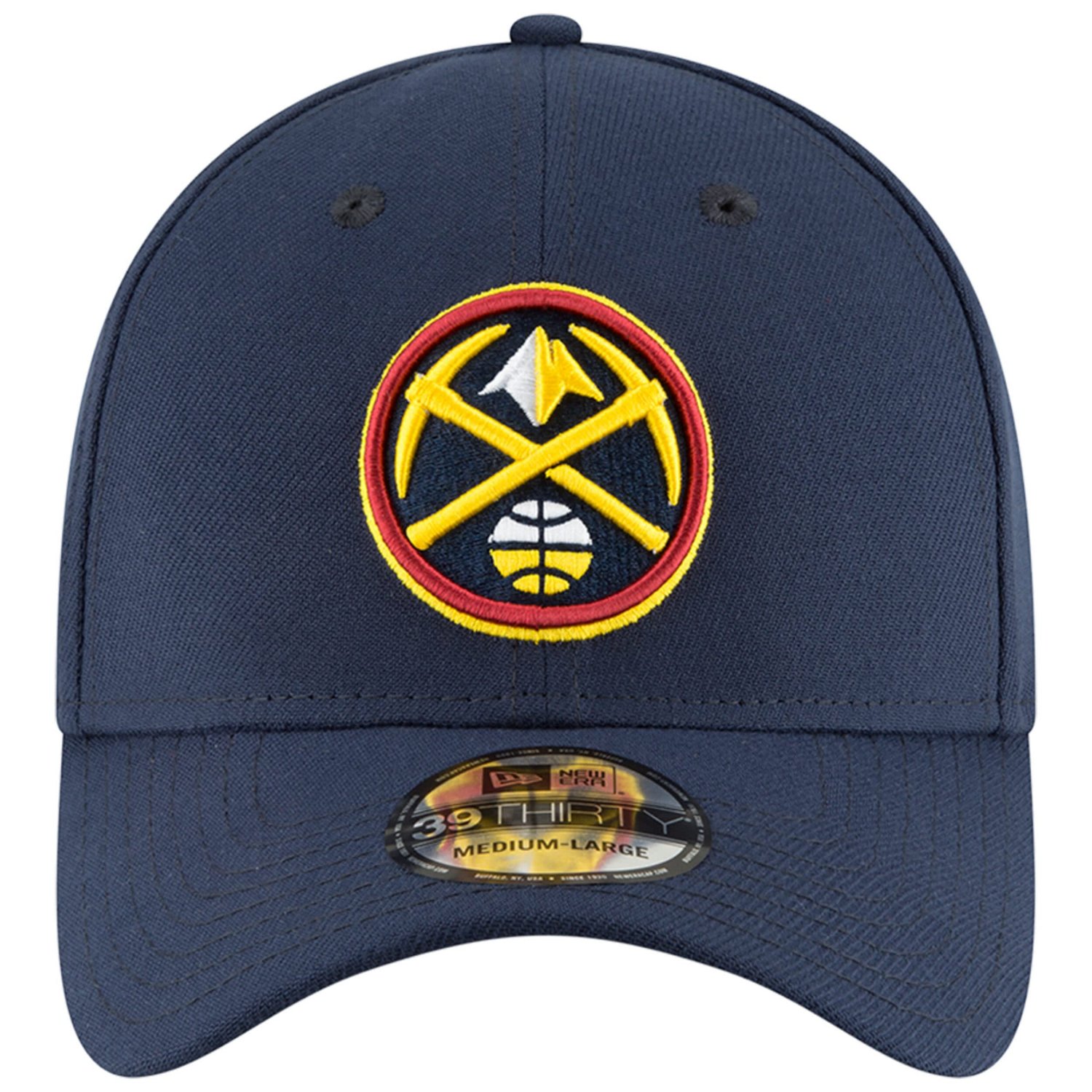 New Era Denver Nuggets Team Classic 39THIRTY Flex Hat - view number 2