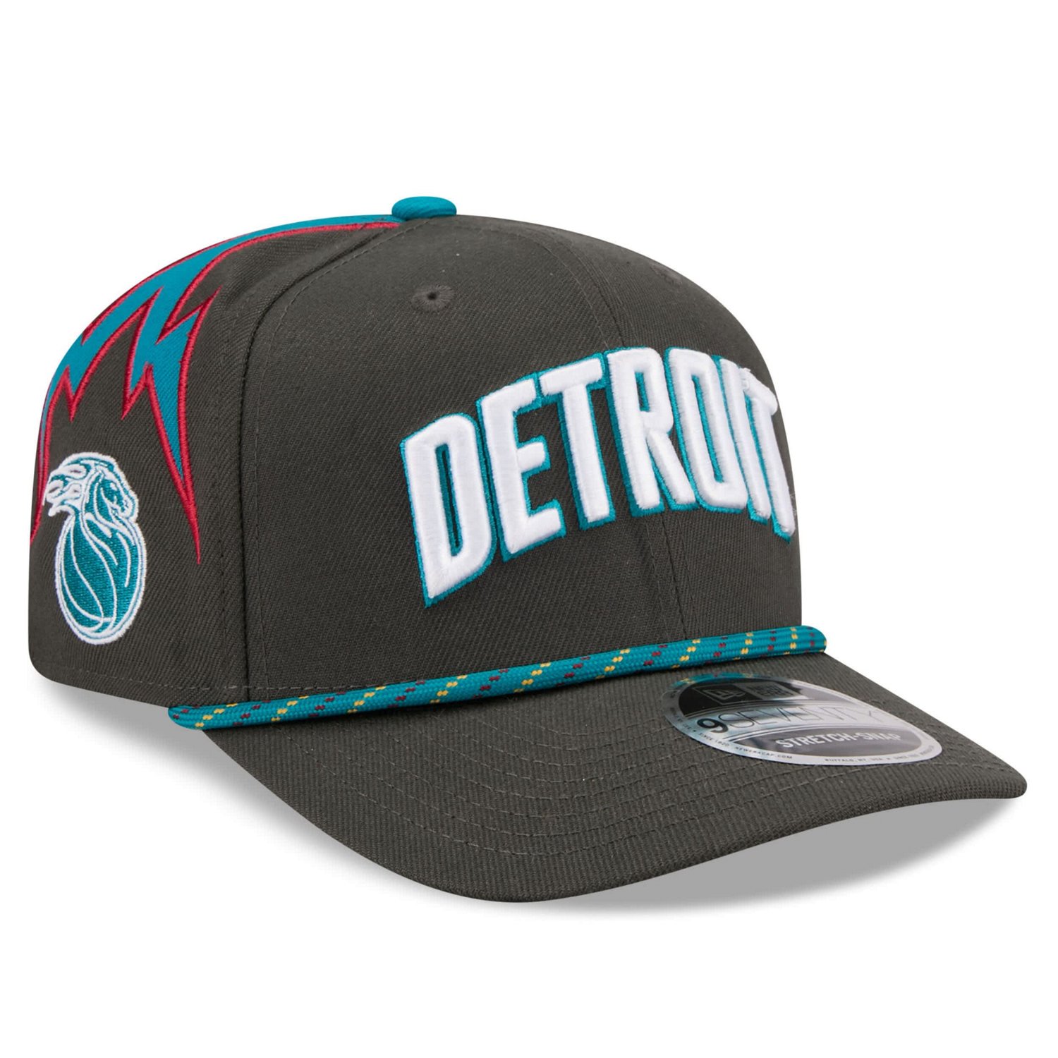 New Era Detroit Pistons 2025 26 City Edition 9SEVENTY Adjustable Hat - view number 1