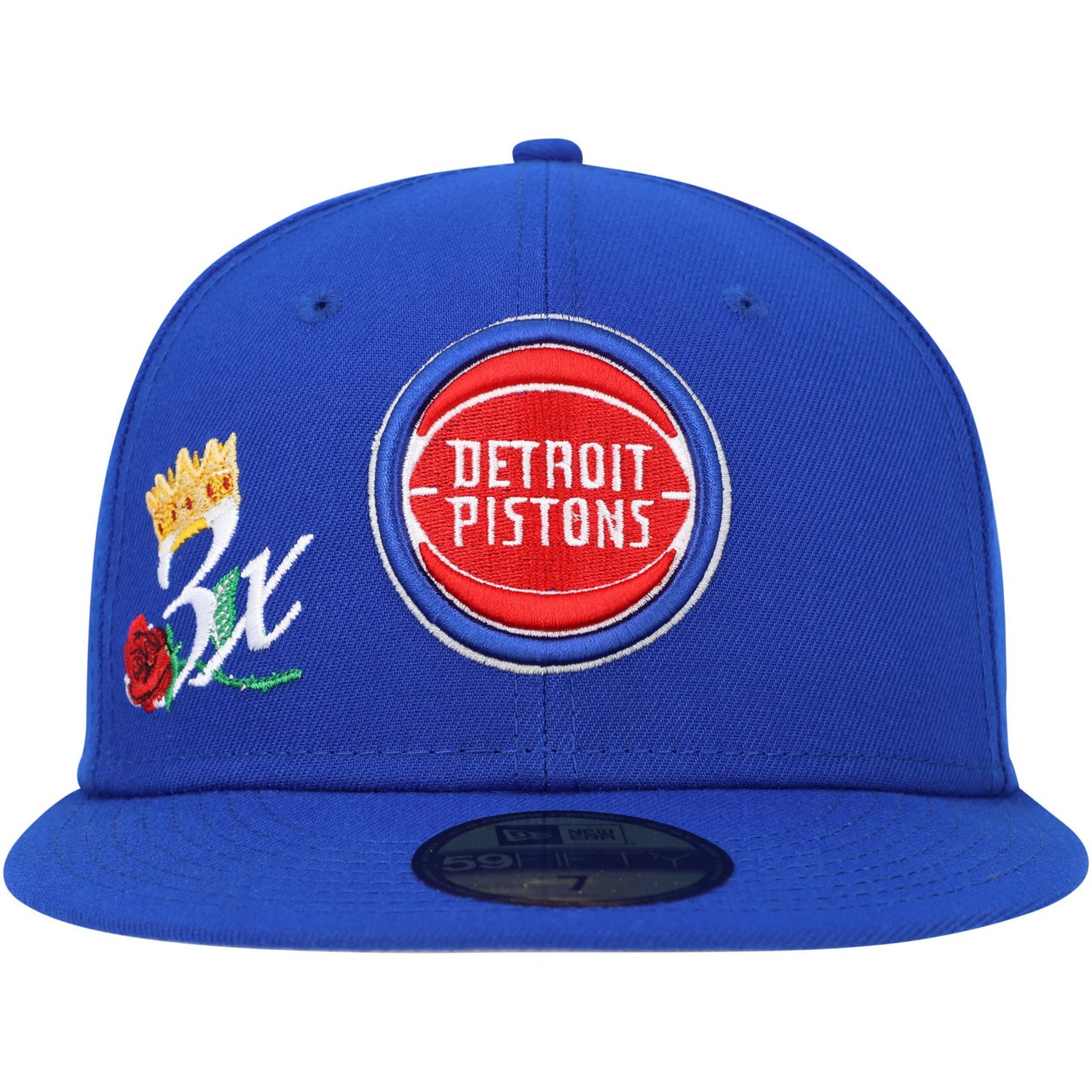 New Era Detroit Pistons Crown Champs 59FIFTY Fitted Hat - view number 2