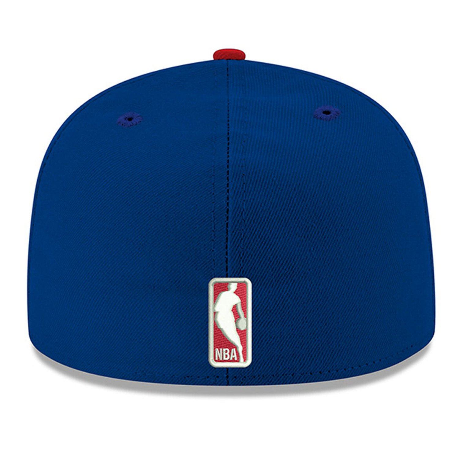 New Era Detroit Pistons Official Team Color 2Tone 59FIFTY Fitted Hat - view number 4