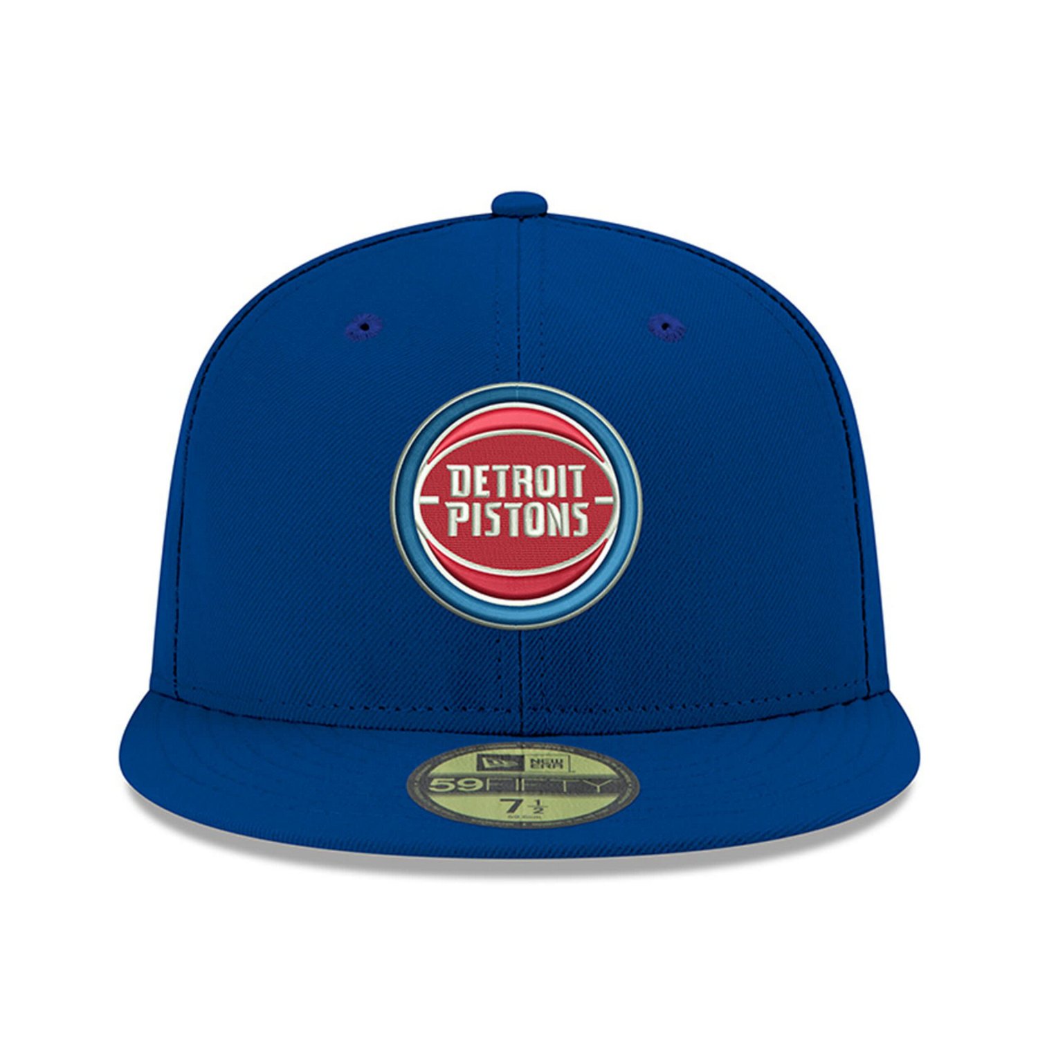 New Era Detroit Pistons Official Team Color 59FIFTY Fitted Hat - view number 2