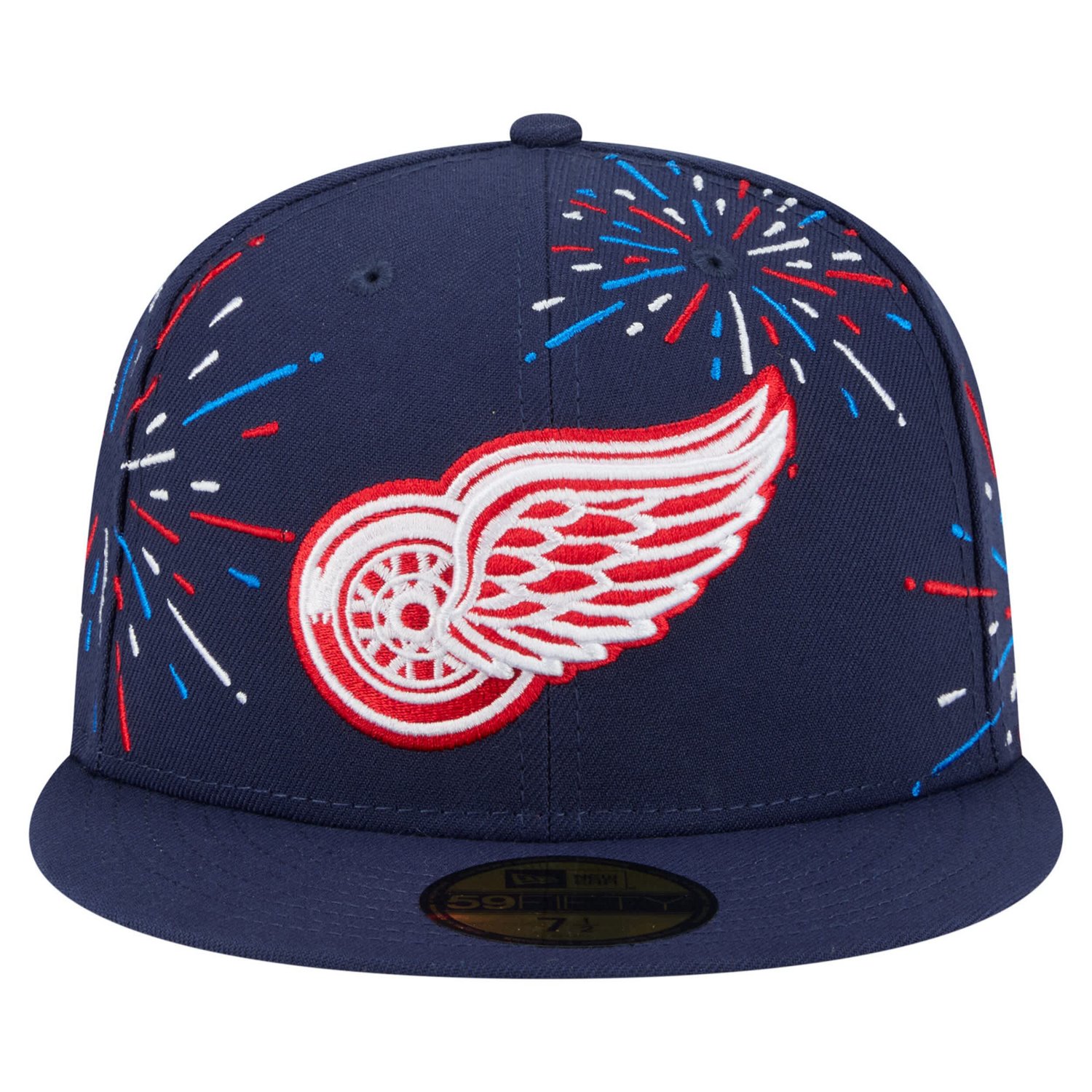 New Era Detroit Red Wings Americana Fireworks 59FIFTY Fitted Hat - view number 2