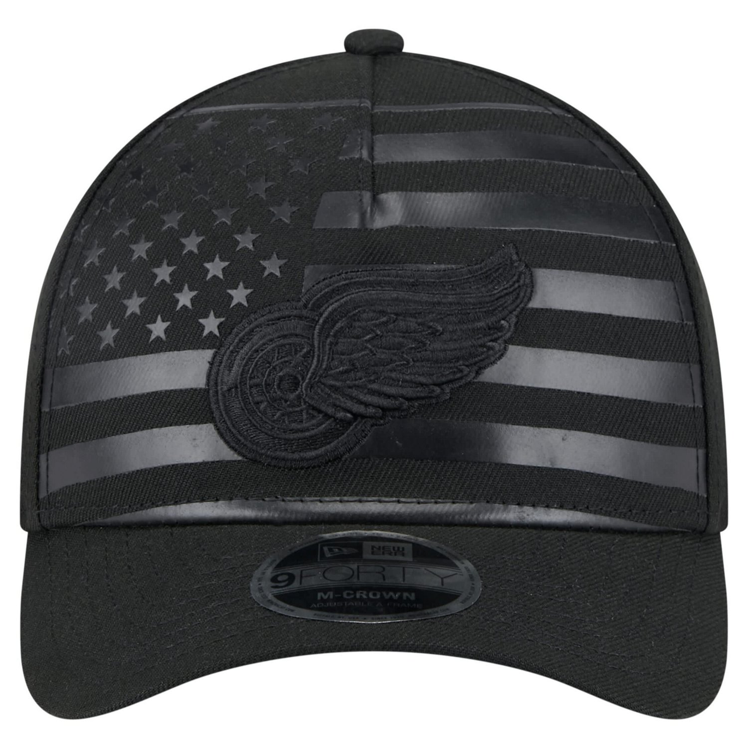 New Era Detroit Red Wings Game Day Stealth Flag 9FORTY A-Frame Adjustable Hat - view number 2