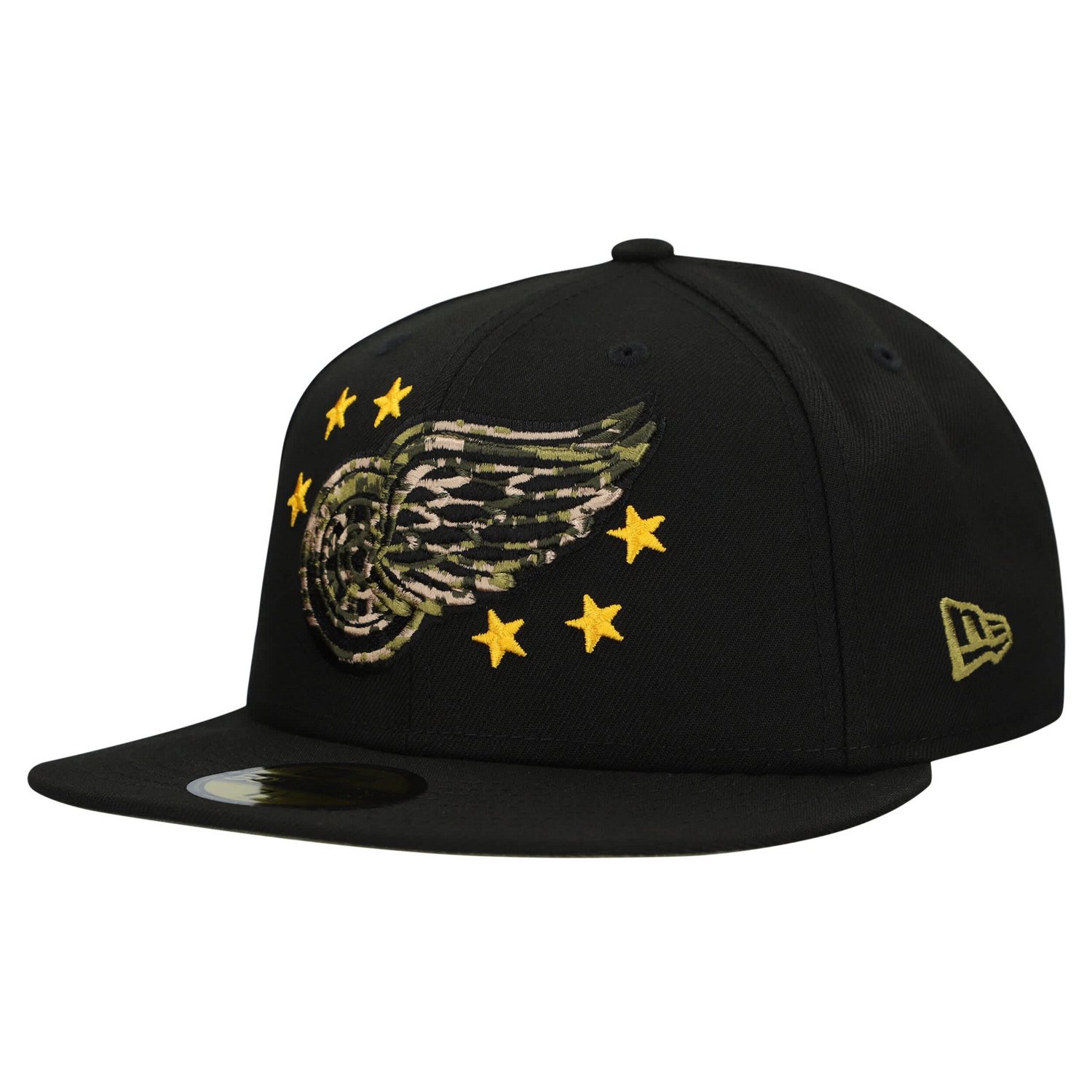 New Era Detroit Red Wings Military Appreciation Digital Camo Stars 59FIFTY Fitted Hat - view number 3