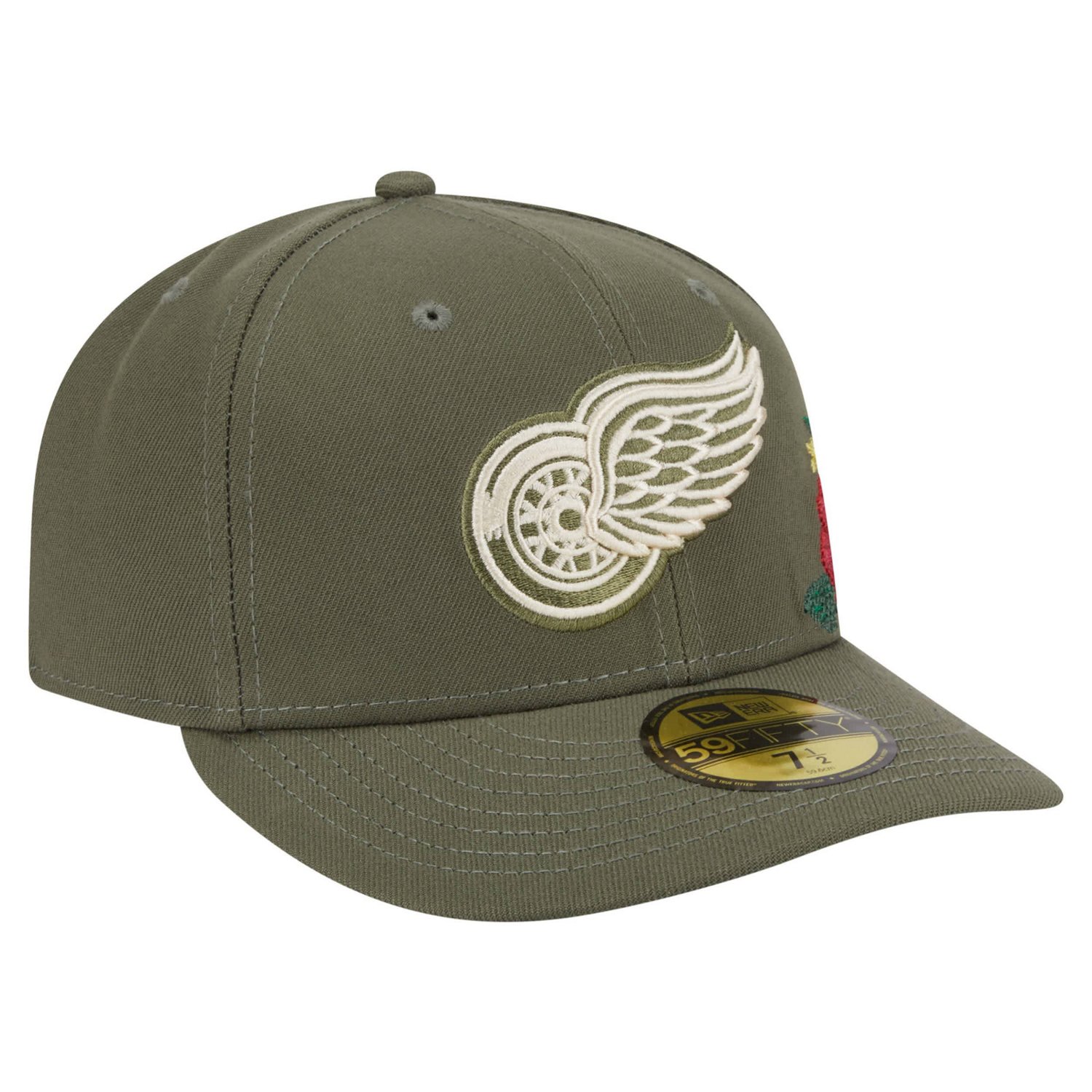 New Era Detroit Red Wings Tonal Florals 59FIFTY Fitted Hat - view number 3