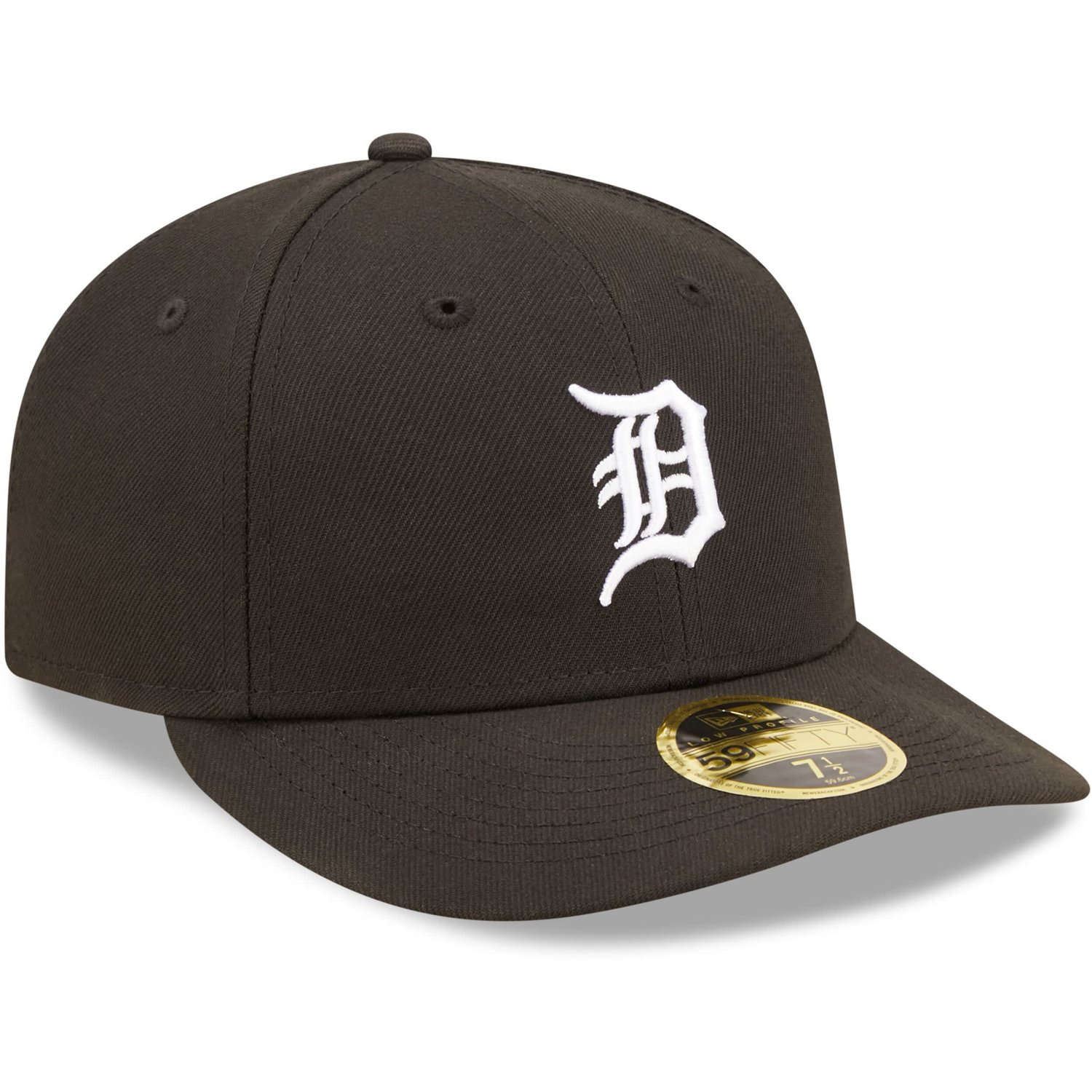 New Era Detroit Tigers  White Low Profile 59FIFTY Fitted Hat - view number 3