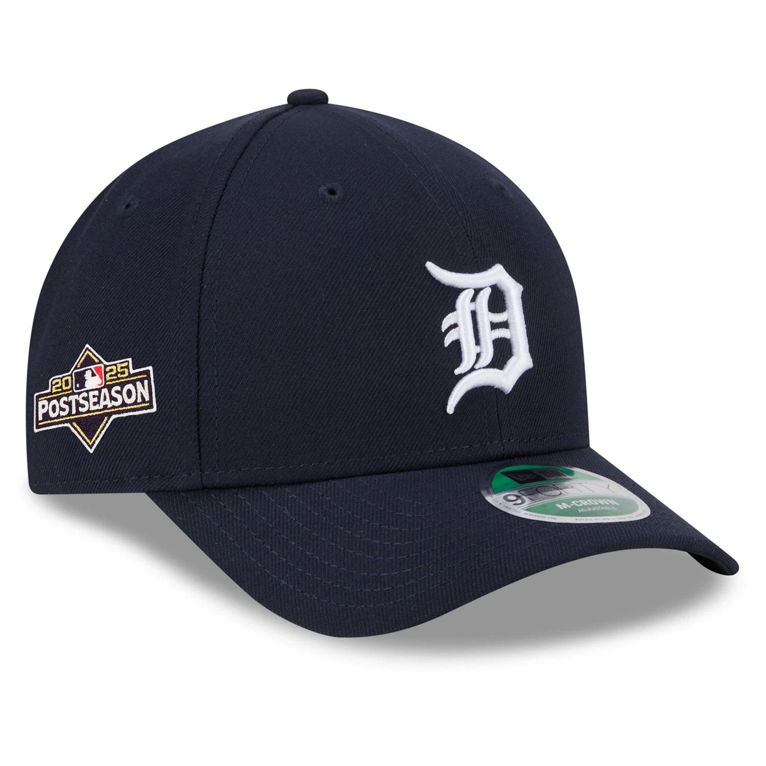 New Era Detroit Tigers 2025 MLB Postseason Side Patch 9FORTY Adjustable Hat