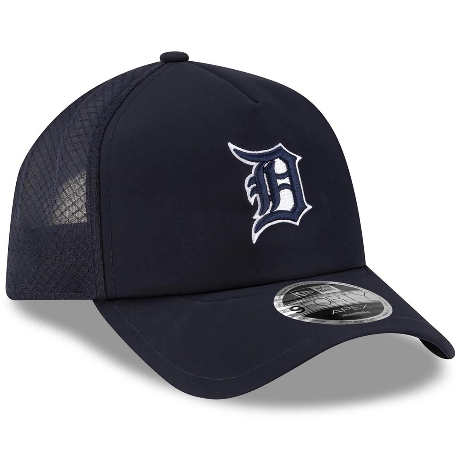 New Era Detroit Tigers 2026 Batting Practice Apex 9FORTY Adjustable Trucker Hat - view number 3