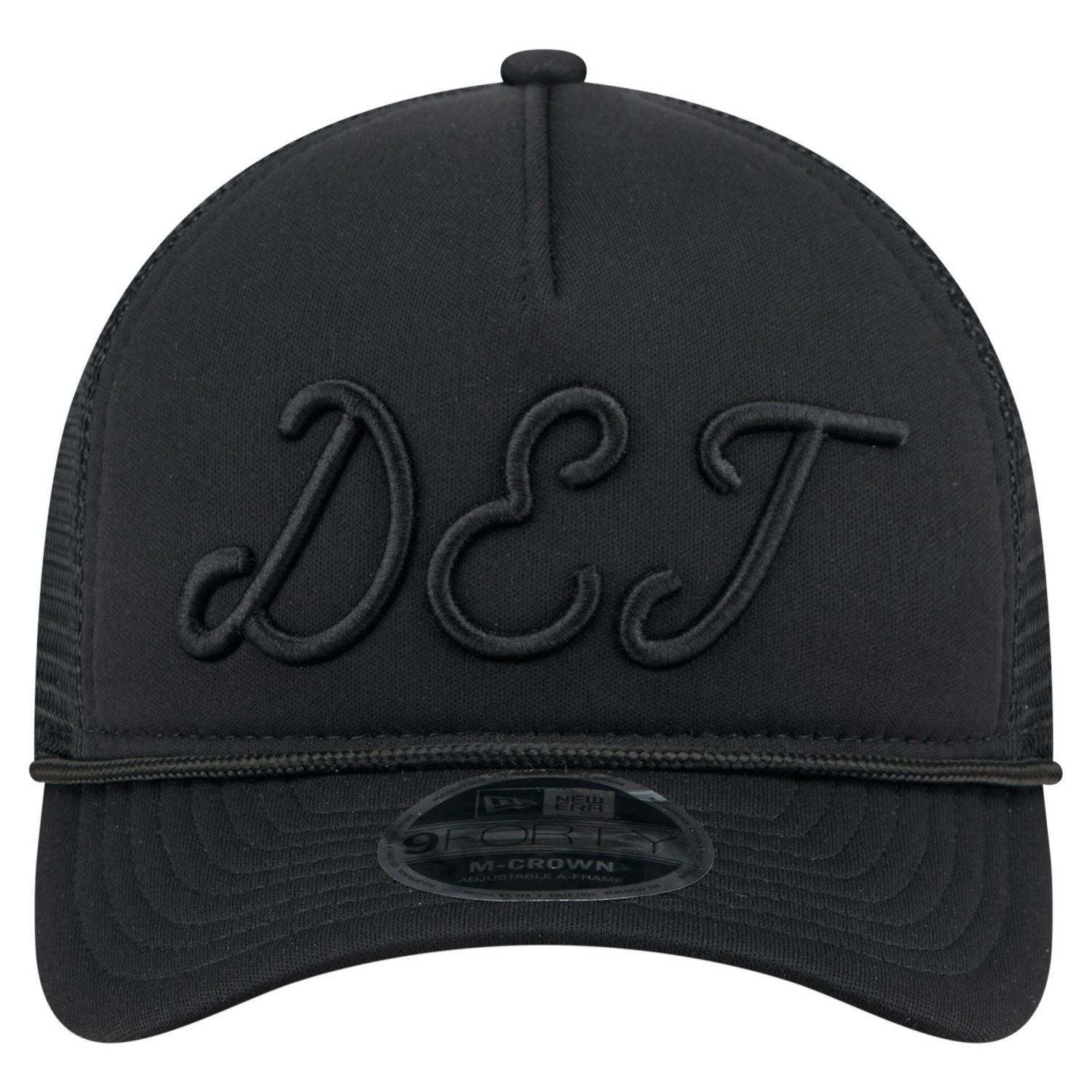 New Era Detroit Tigers City Initial 9FORTY A-Frame M-Crown Adjustable Trucker Hat