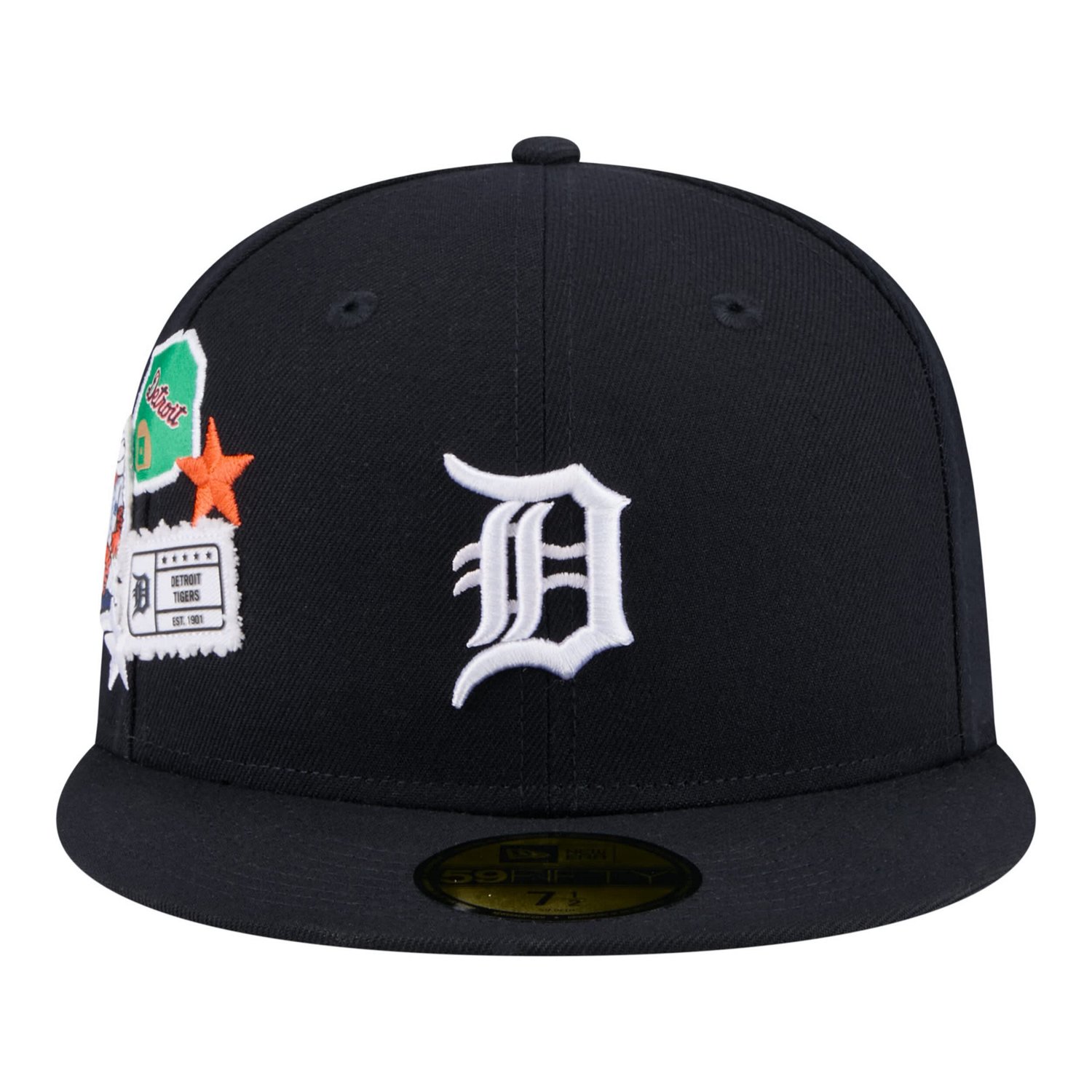 New Era Detroit Tigers City Patch 59FIFTY Fitted Hat - view number 2