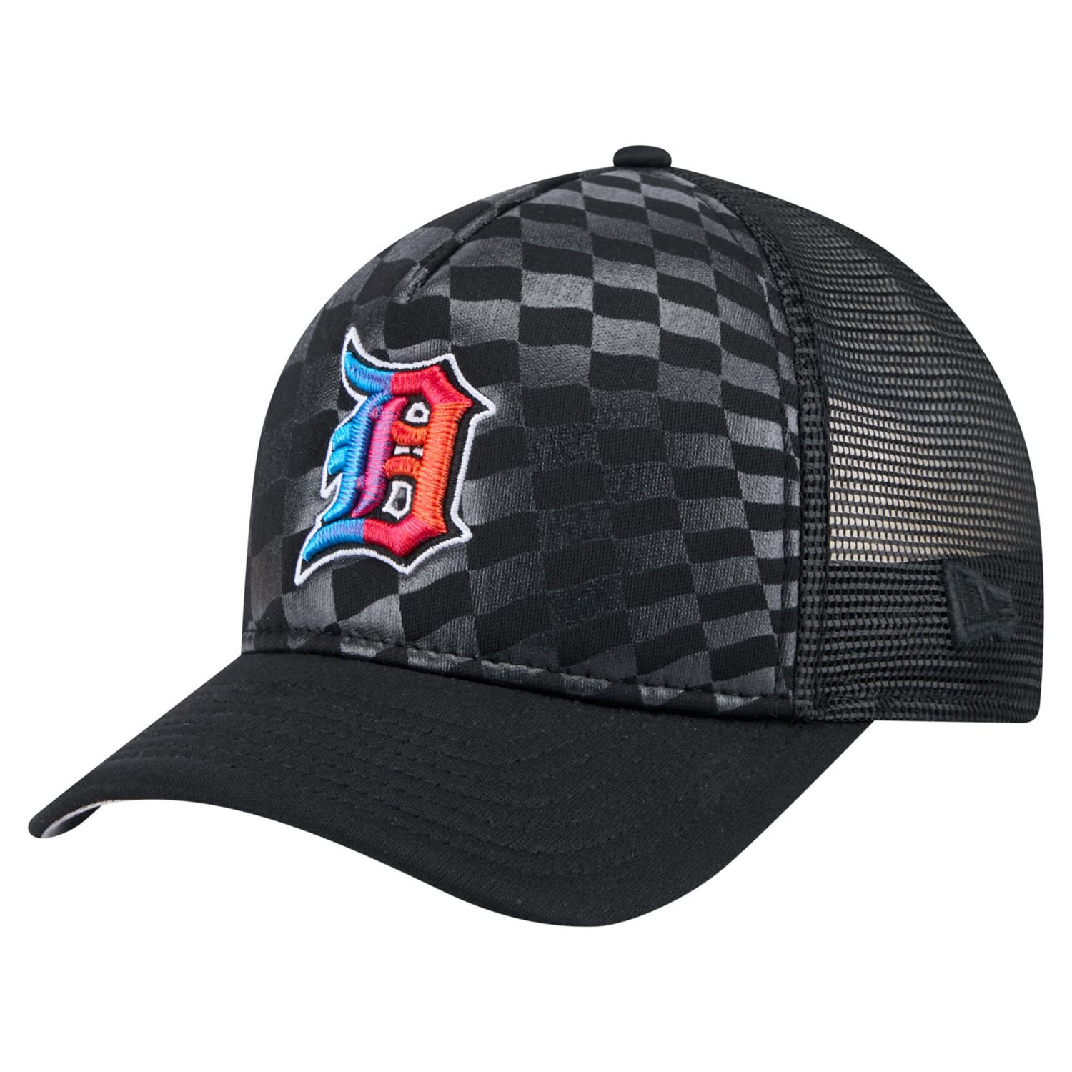New Era Detroit Tigers Gradient 9FORTY A-Frame M-Crown Trucker Adjustable Hat                                                    - view number 1