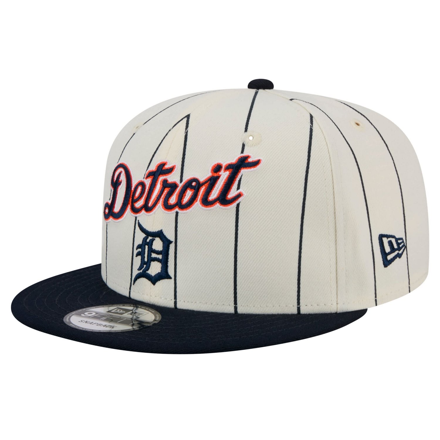 New Era Detroit Tigers Jersey Pinstripe 9FIFTY Snapback Hat - view number 1