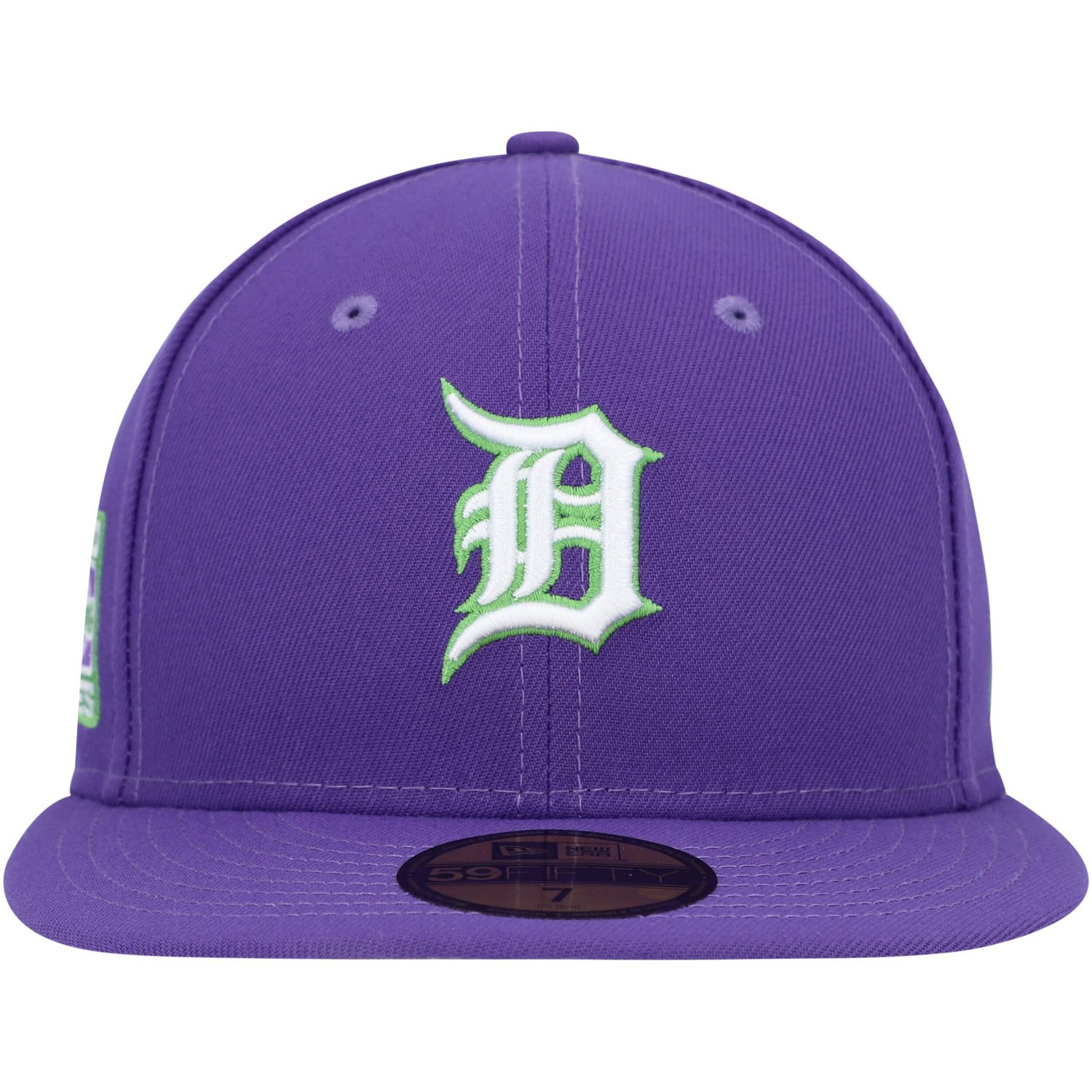 New Era Detroit Tigers Lime Side Patch 59FIFTY Fitted Hat                                                                        - view number 2