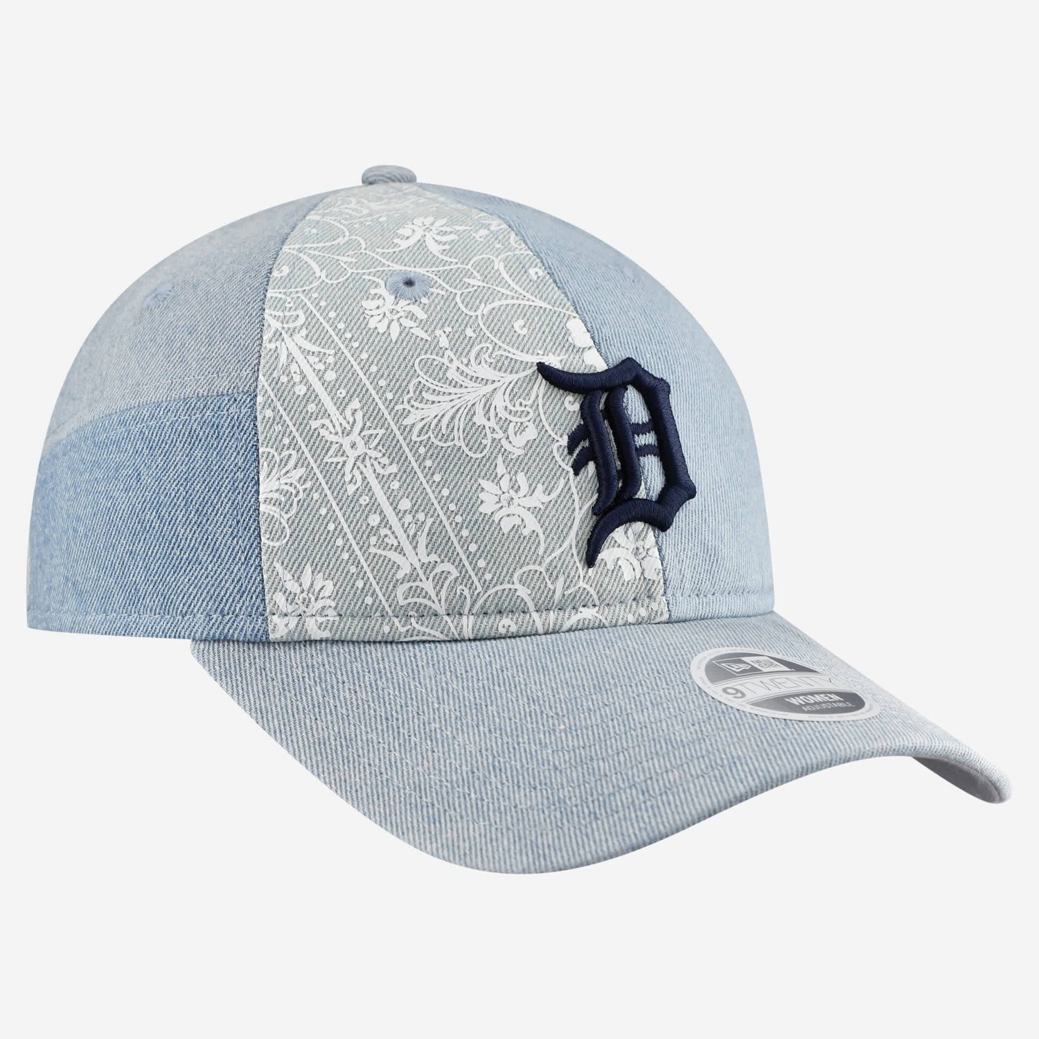 New Era Detroit Tigers Patchwork 9TWENTY Adjustable Hat - view number 3