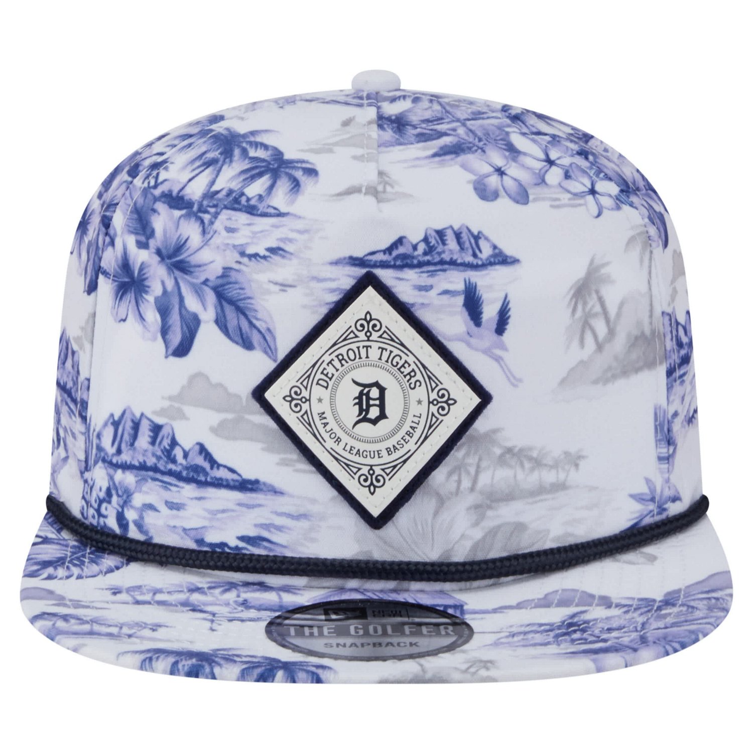 New Era Detroit Tigers Printed Island Golfer Snapback Hat - view number 2