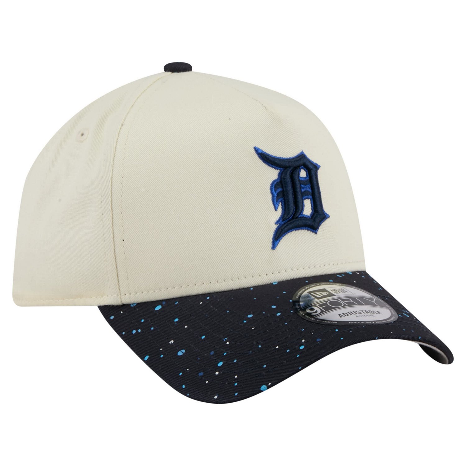 New Era Detroit Tigers Speckle A-Frame 9FORTY Adjustable Hat - view number 3