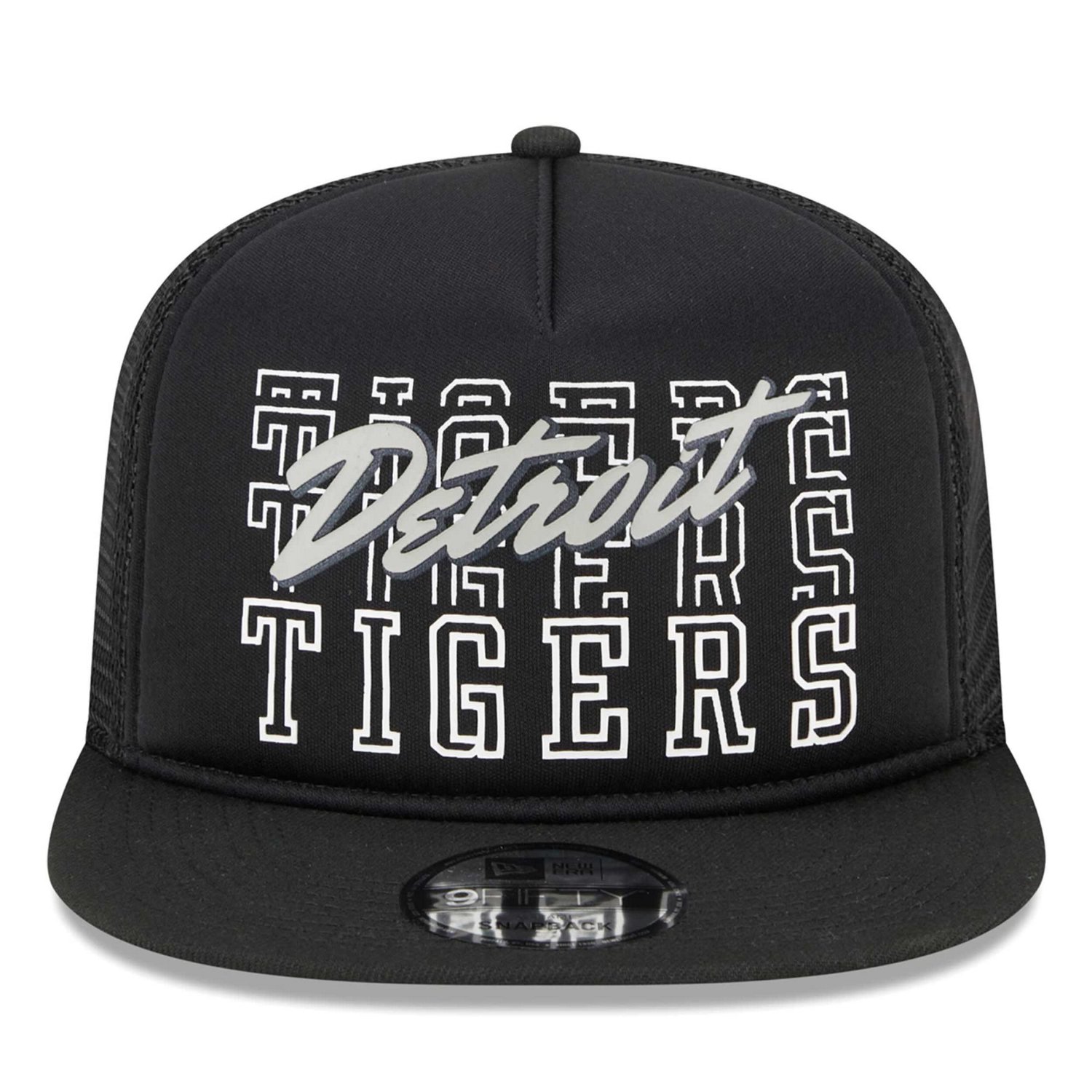 New Era Detroit Tigers Street Team A-Frame Trucker 9FIFTY Snapback Hat