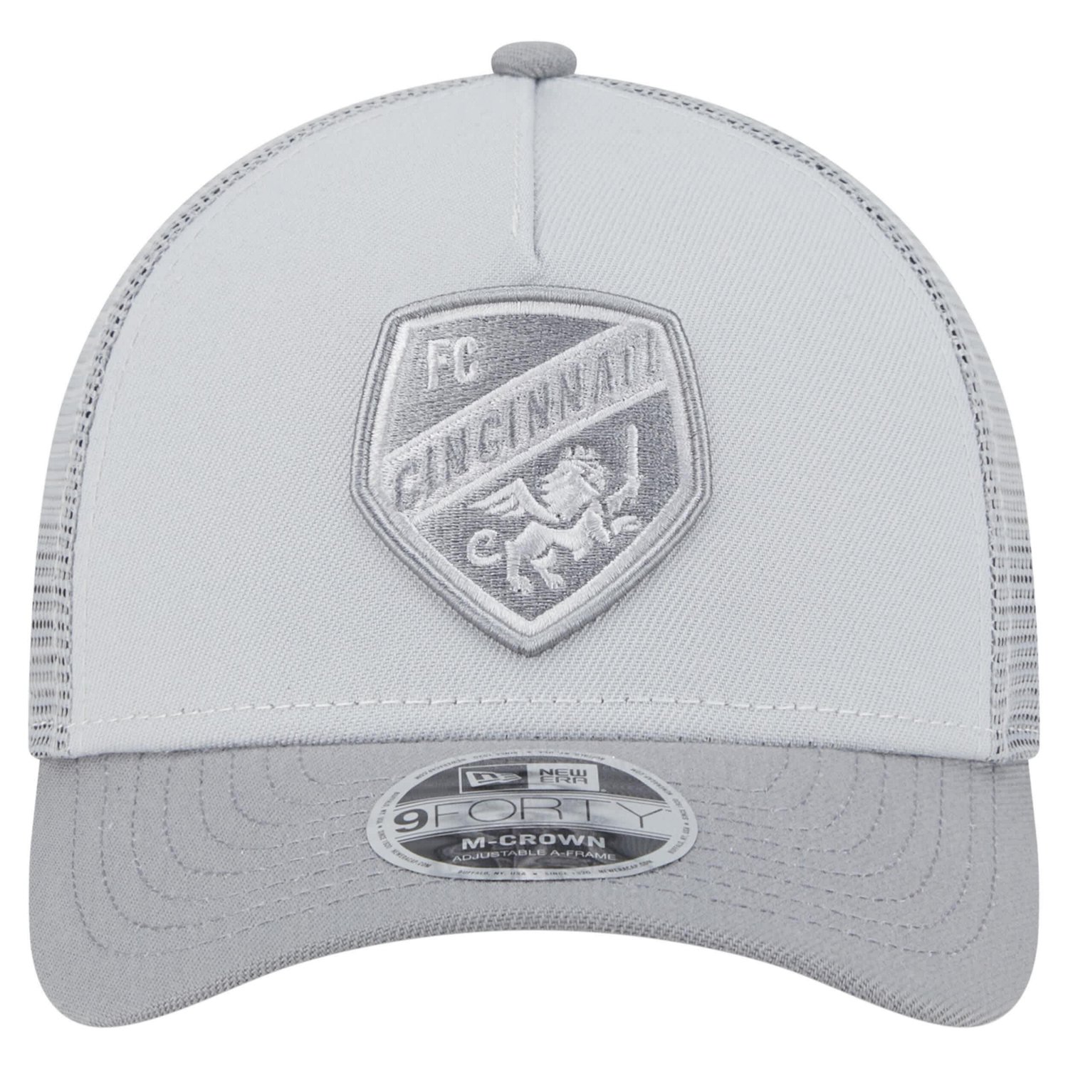 New Era FC Cincinnati Color Pack 9FORTY M-Crown A-Frame Adjustable Trucker Hat - view number 2