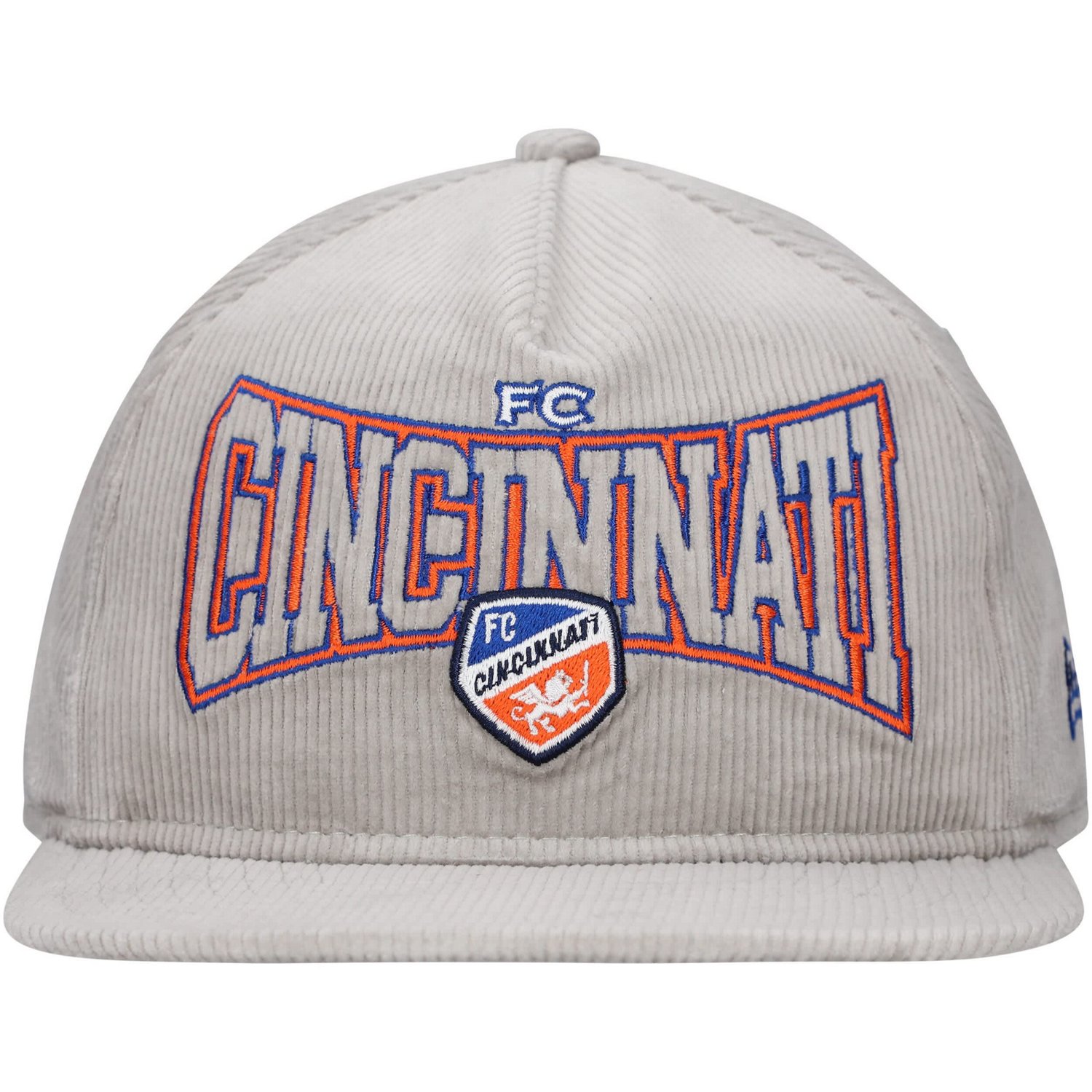 New Era FC Cincinnati Corduroy Golfer Adjustable Hat - view number 2