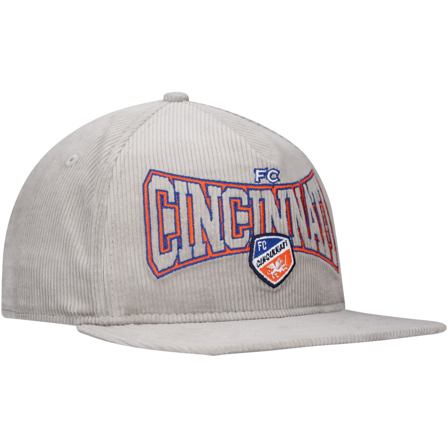 New Era FC Cincinnati Corduroy Golfer Adjustable Hat - view number 3