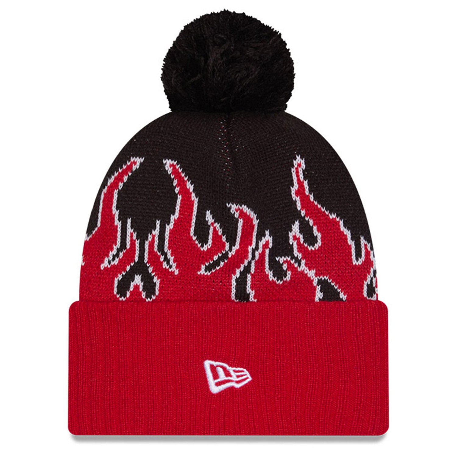 New Era FC Dallas 2025 Jersey Hook Cuffed Knit Hat With Pom - view number 2