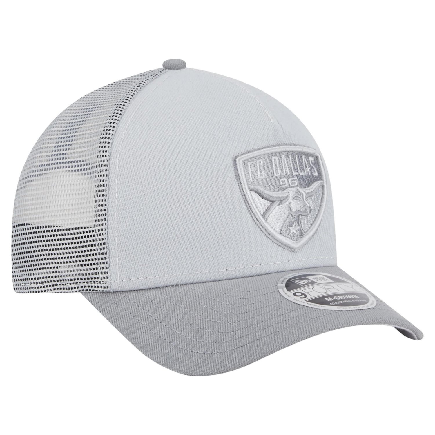 New Era FC Dallas Color Pack 9FORTY A-Frame Adjustable Trucker Hat - view number 3