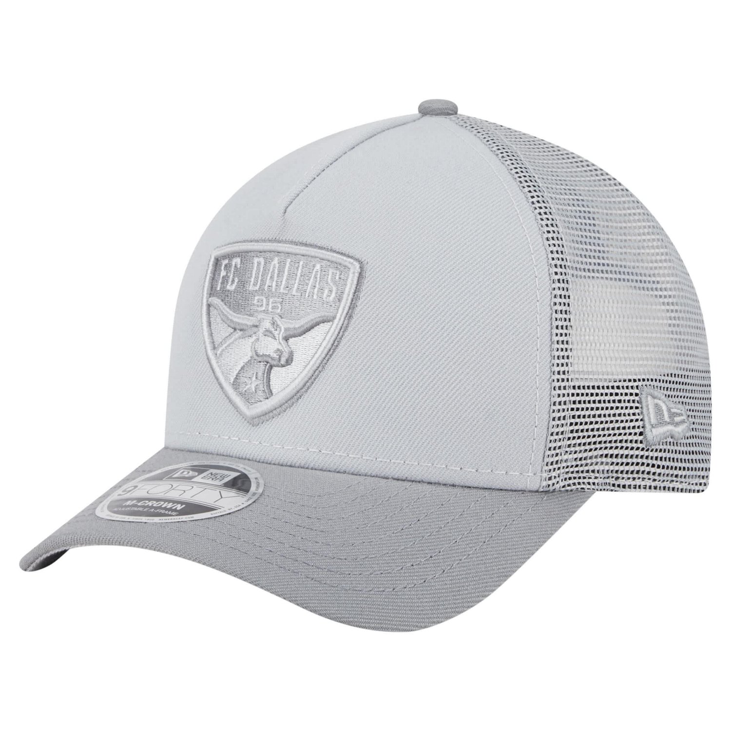 New Era FC Dallas Color Pack 9FORTY A-Frame Adjustable Trucker Hat - view number 1