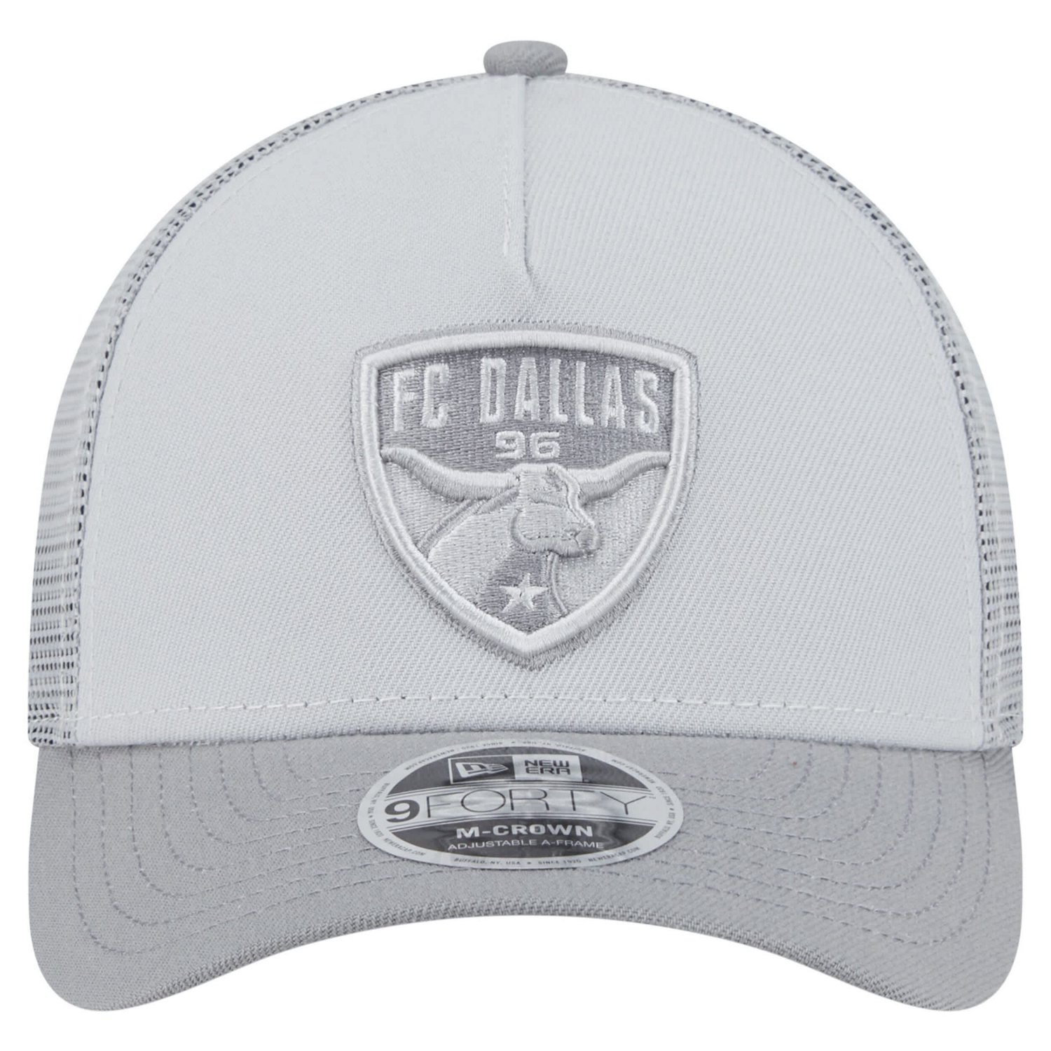 New Era FC Dallas Color Pack 9FORTY A-Frame Adjustable Trucker Hat - view number 2
