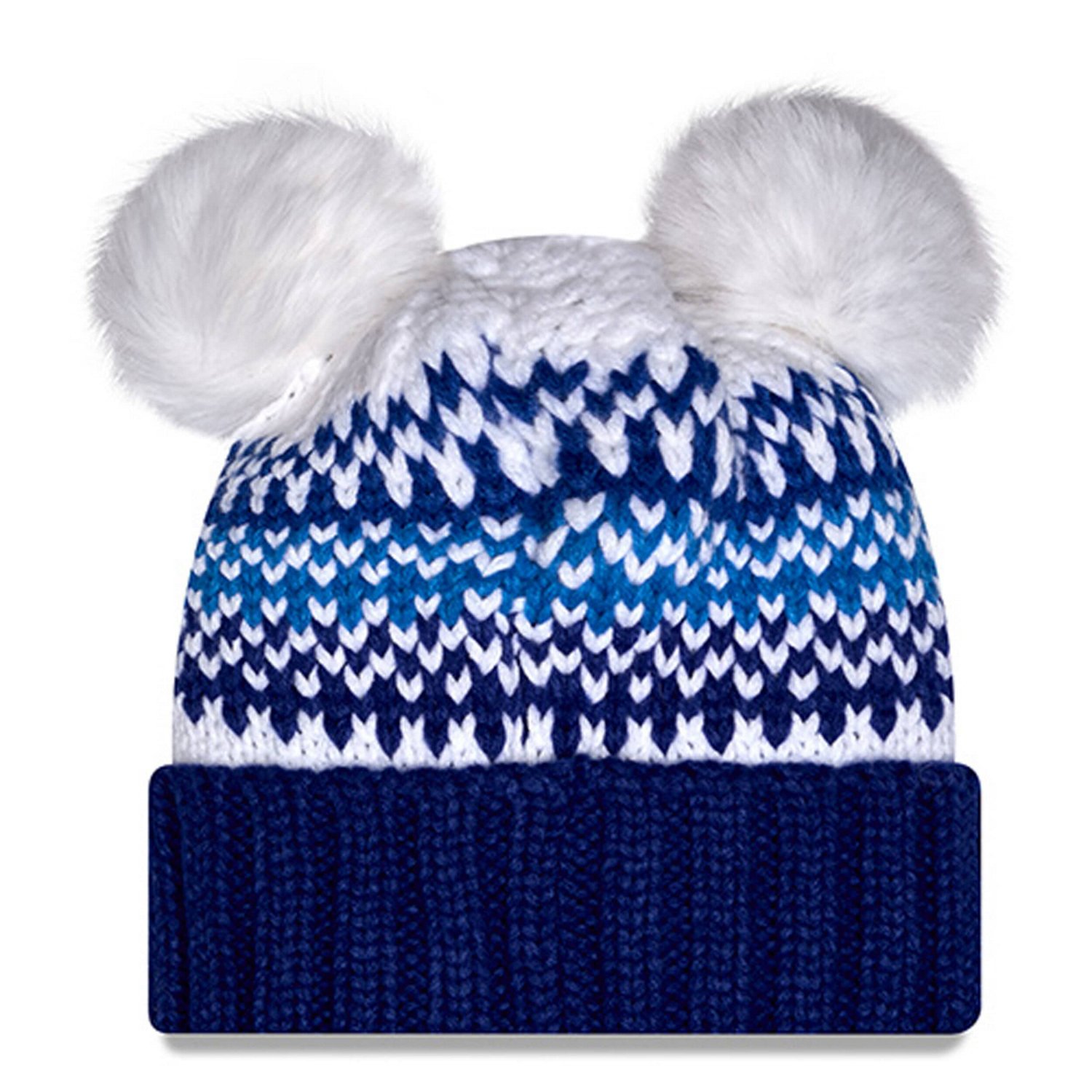 New Era Florida Gators Double Pom  Print Cuffed Knit Hat - view number 2