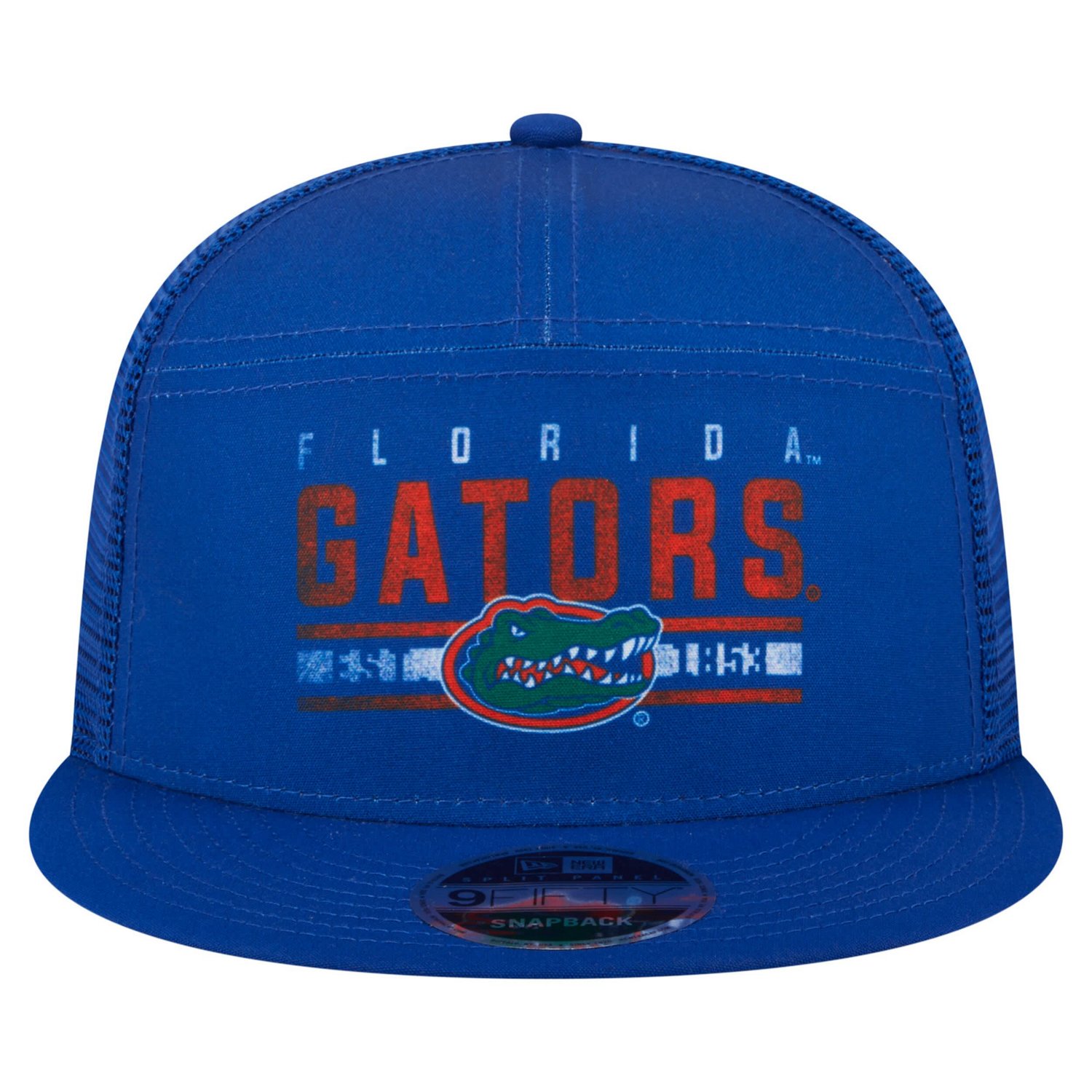 New Era Florida Gators Split Panel 9FIFTY Snapback Trucker Hat - view number 2