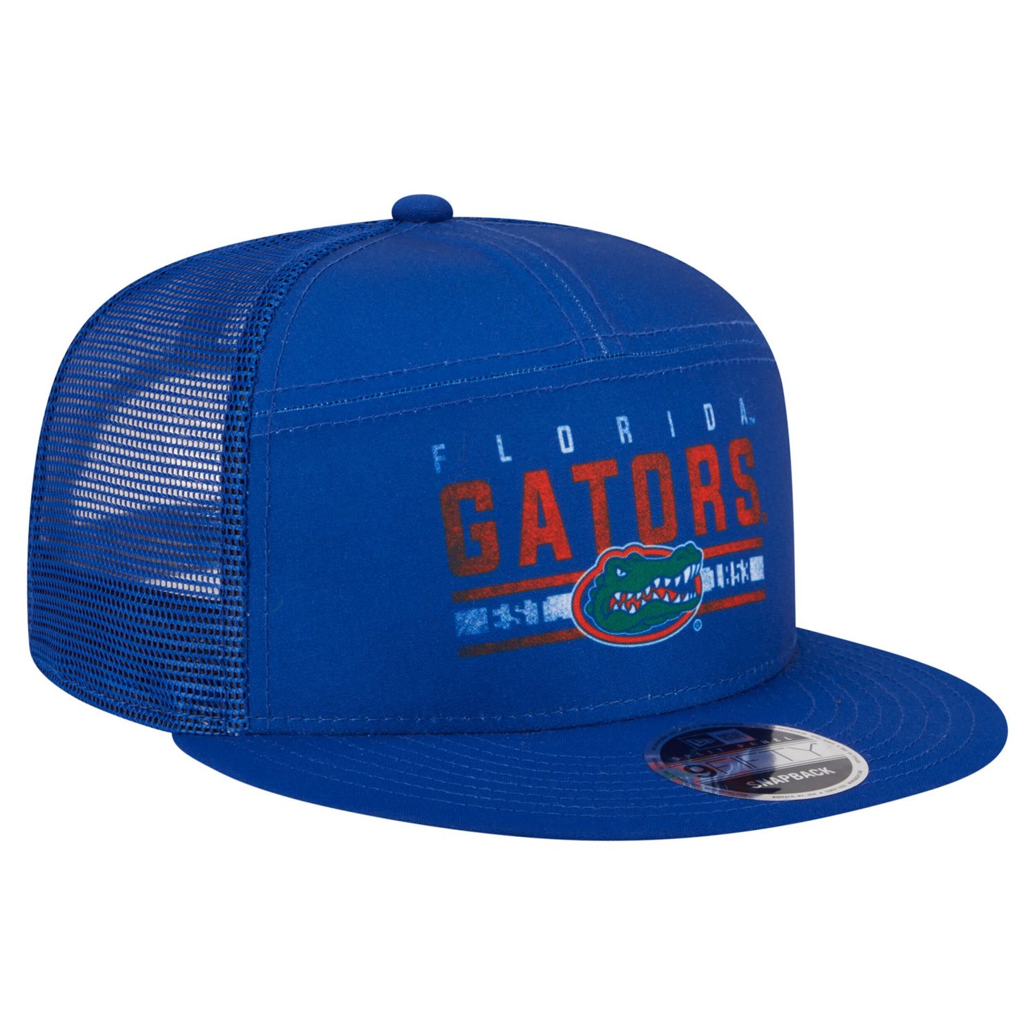 New Era Florida Gators Split Panel 9FIFTY Snapback Trucker Hat - view number 3