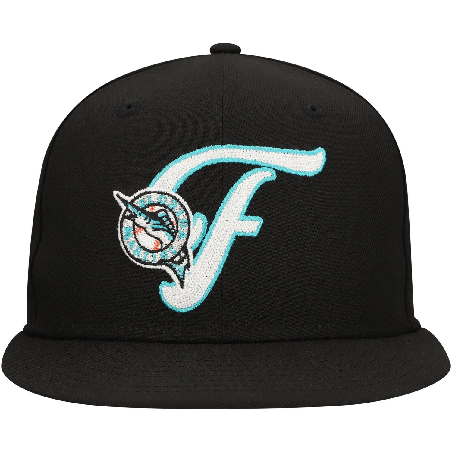 New Era Florida Marlins Cooperstown Collection Duo Logo 20 59FIFTY Fitted Hat