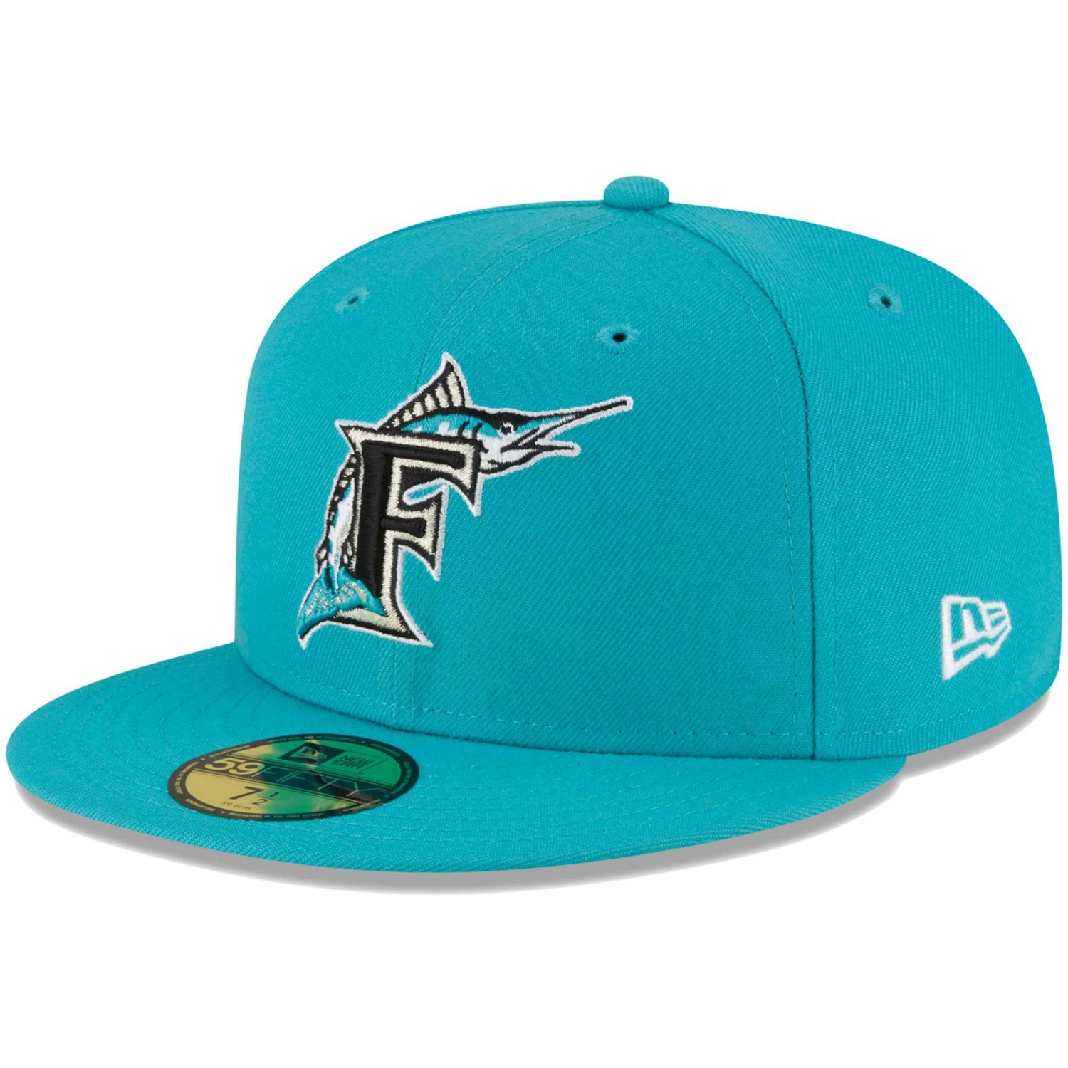 New Era Florida Marlins Cooperstown Collection Turn Back The Clock 59FIFTY Fitted Hat - view number 3