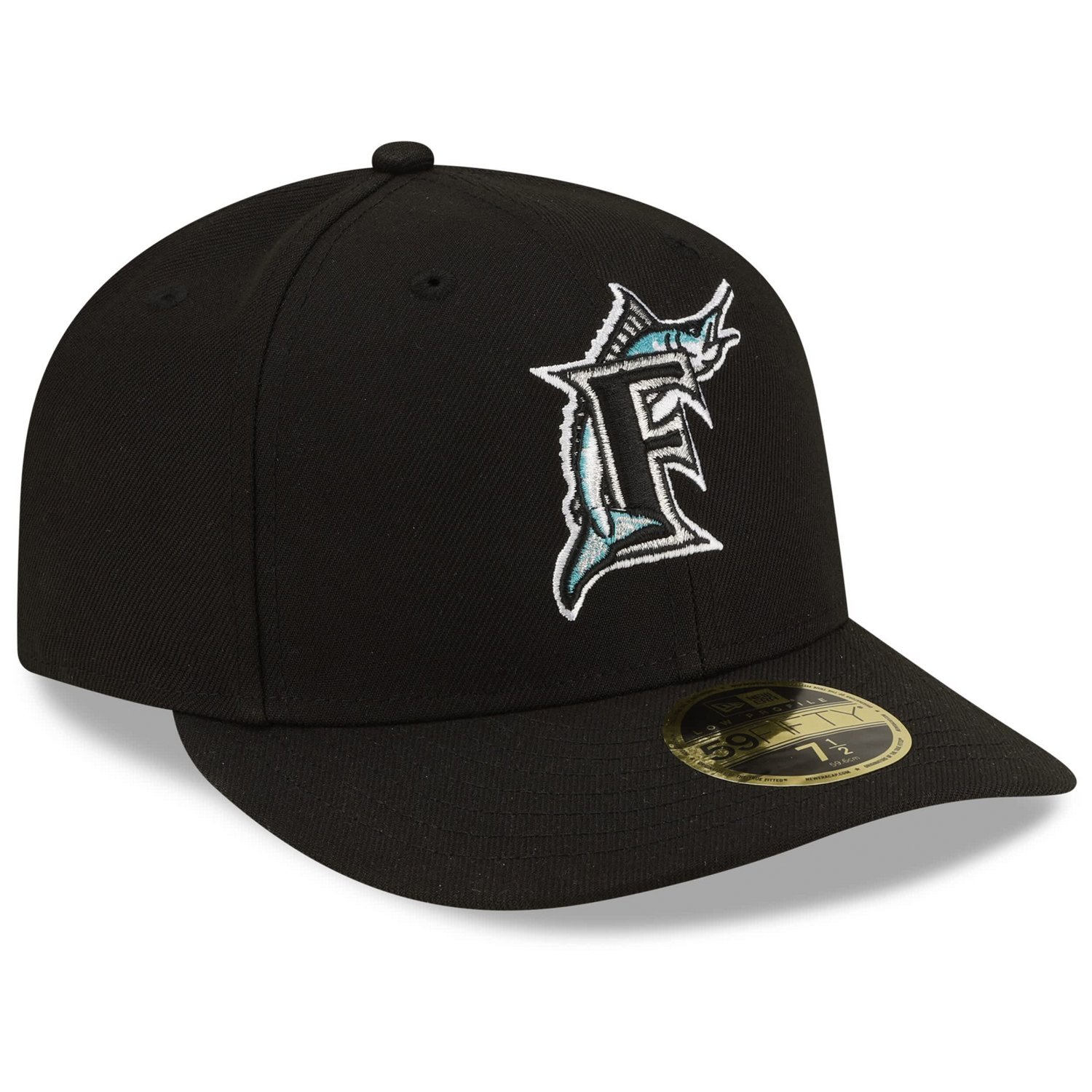 New Era Florida Marlins On-Field Authentic Collection Low Profile 59FIFTY Fitted Hat - view number 3