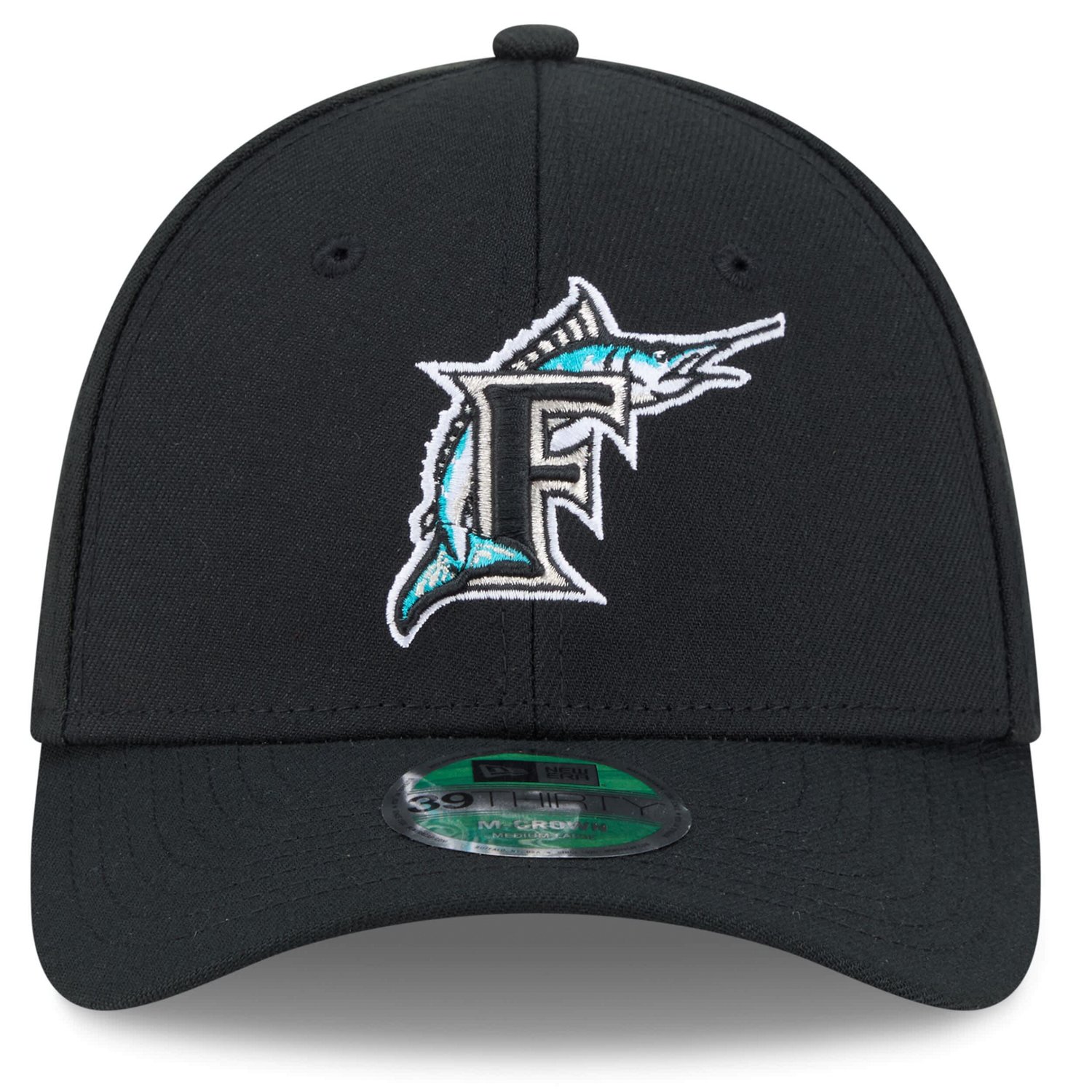 New Era Florida Marlins Player Replica 39THIRTY M-Crown Flex Hat - view number 2
