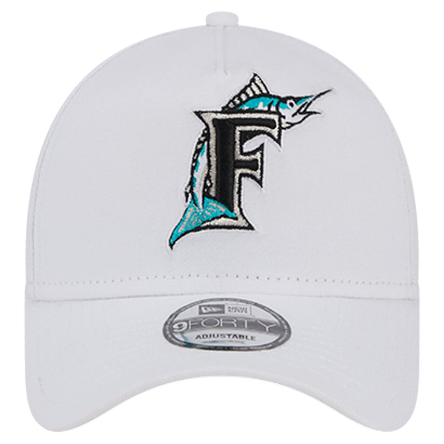 New Era Florida Marlins TC A-Frame 9FORTY Adjustable Hat - view number 2