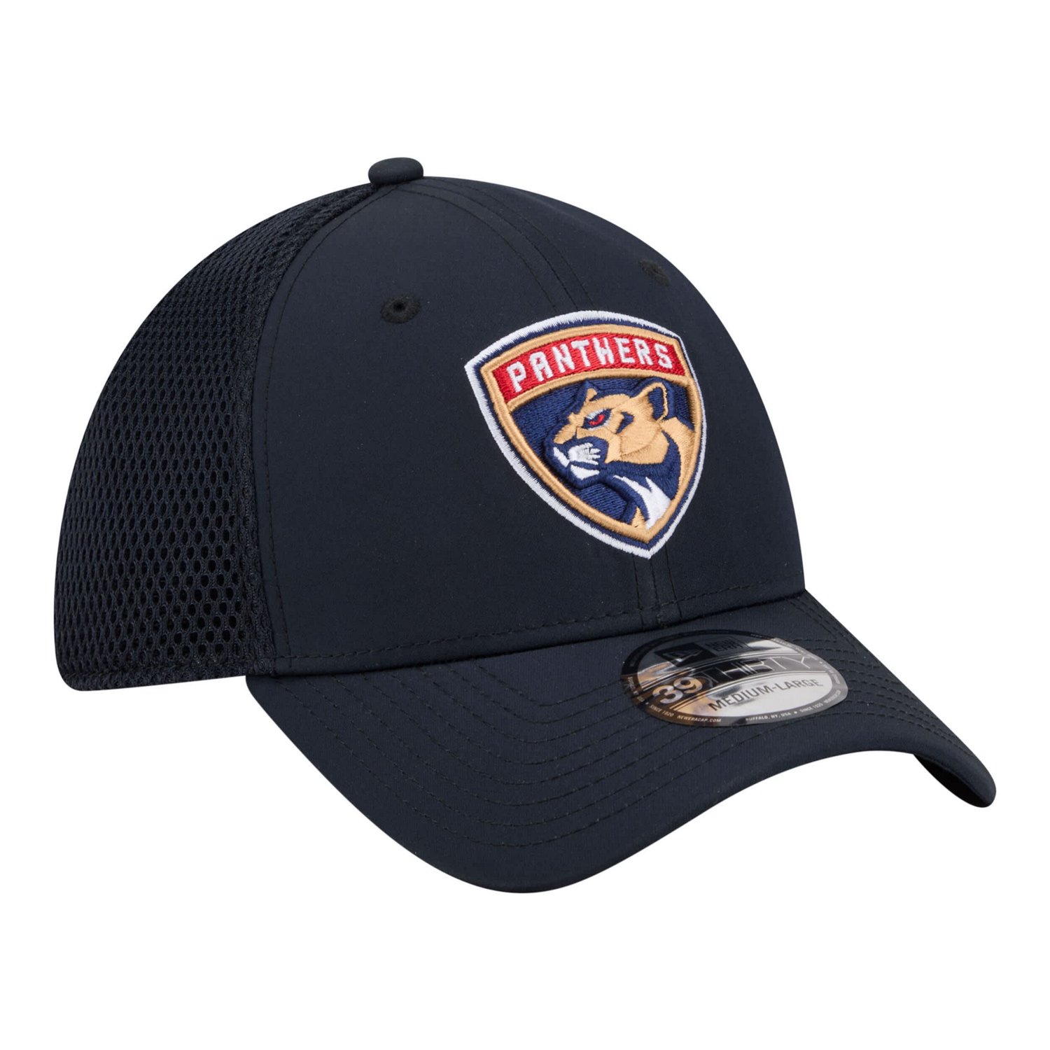 New Era Florida Panthers Logo 39THIRTY Flex Hat - view number 3
