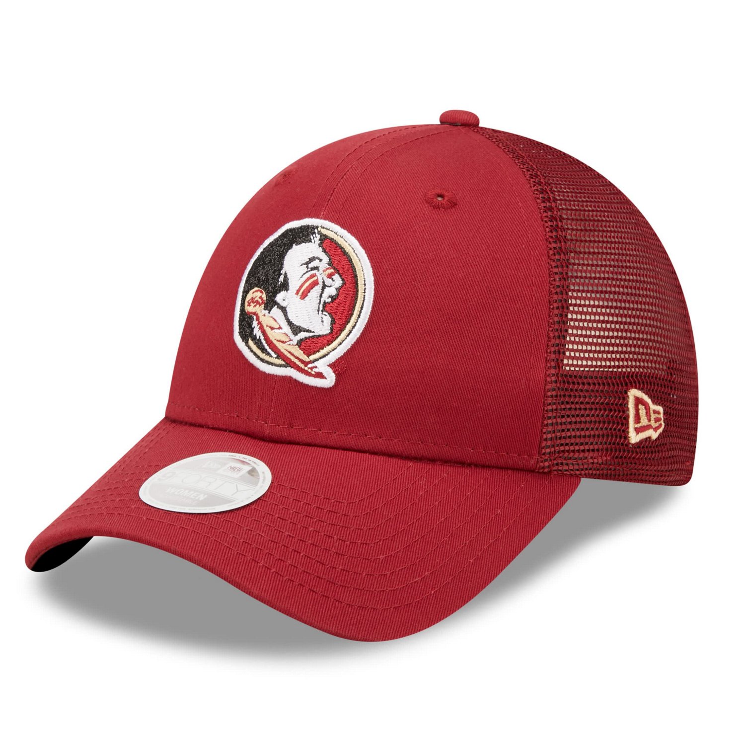 New Era Florida State Seminoles 9FORTY Logo Spark Trucker Snapback Hat