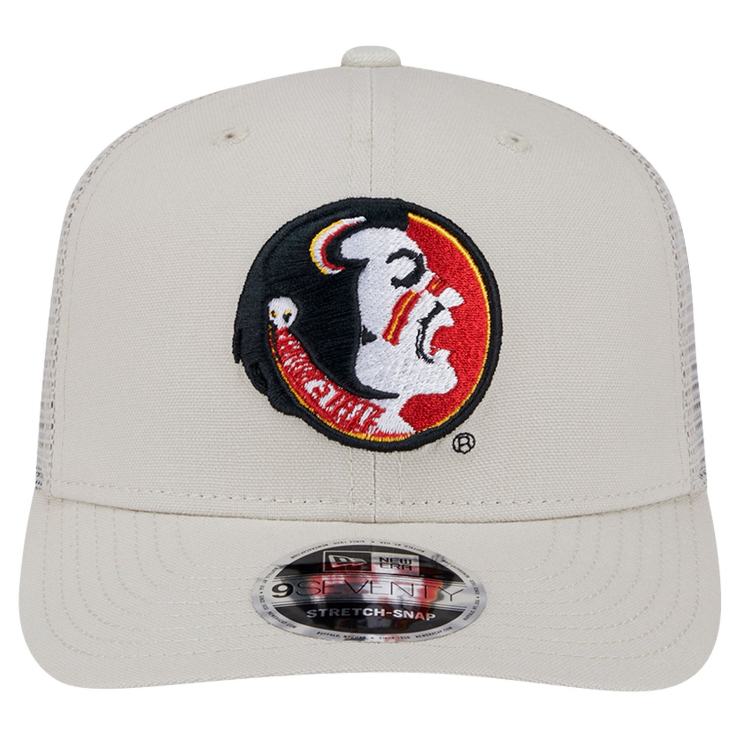 New Era Florida State Seminoles Canvas 9SEVENTY Stretch-Snap Adjustable Hat
