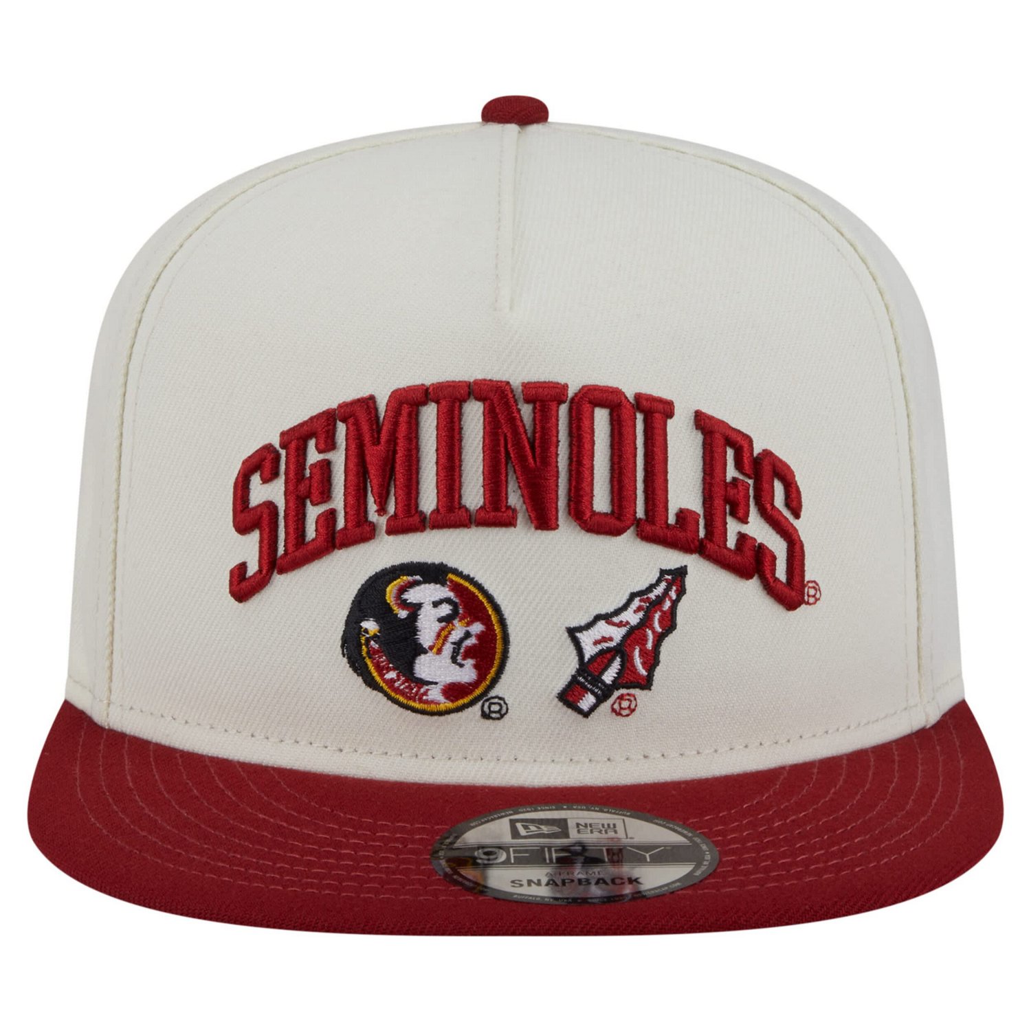 New Era Florida State Seminoles Collegiate 9FIFTY A-Frame Snapback Hat