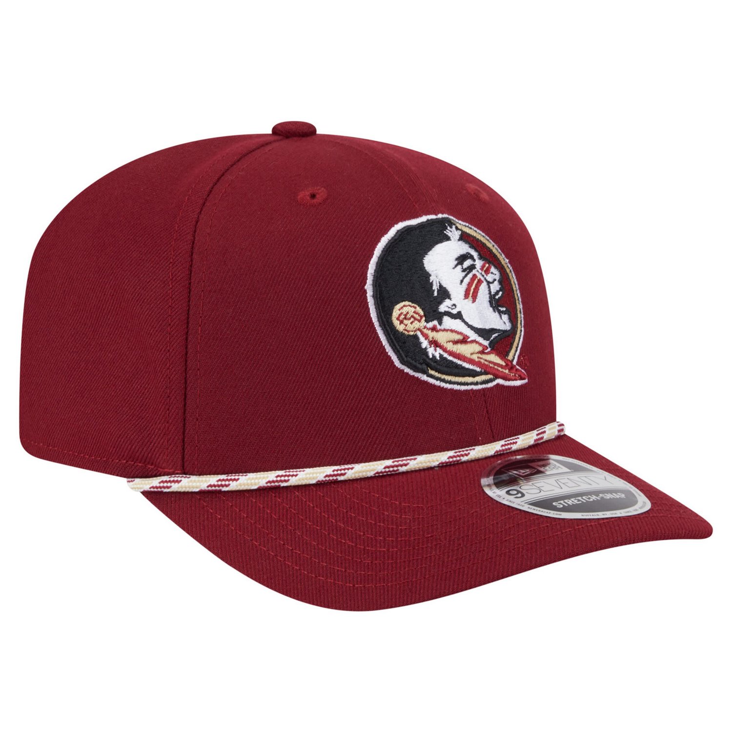 New Era Florida State Seminoles Game Day Multi-Rope 9SEVENTY Stretch-Snap Hat