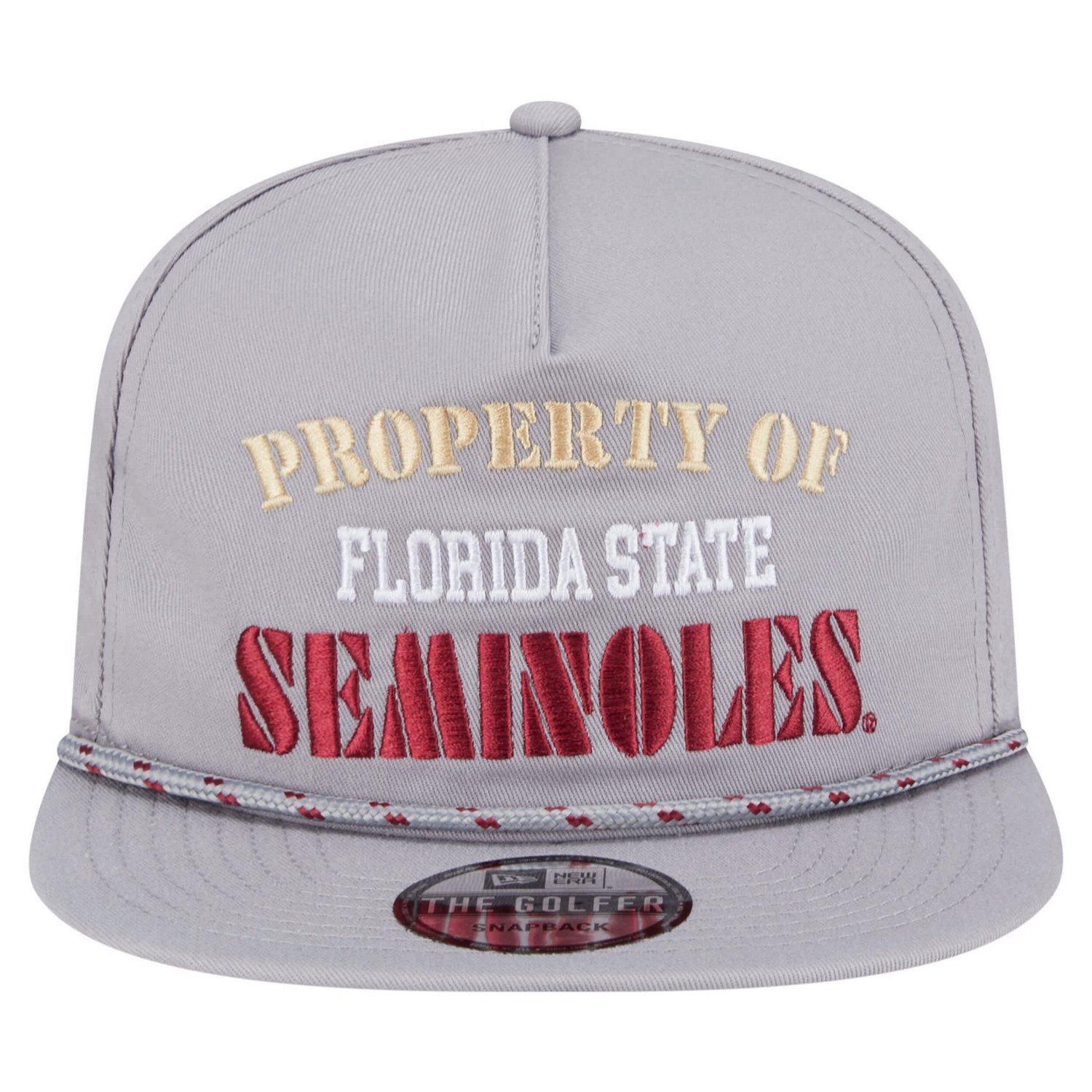 New Era Florida State Seminoles Golfer Vintage Adjustable Hat - view number 2