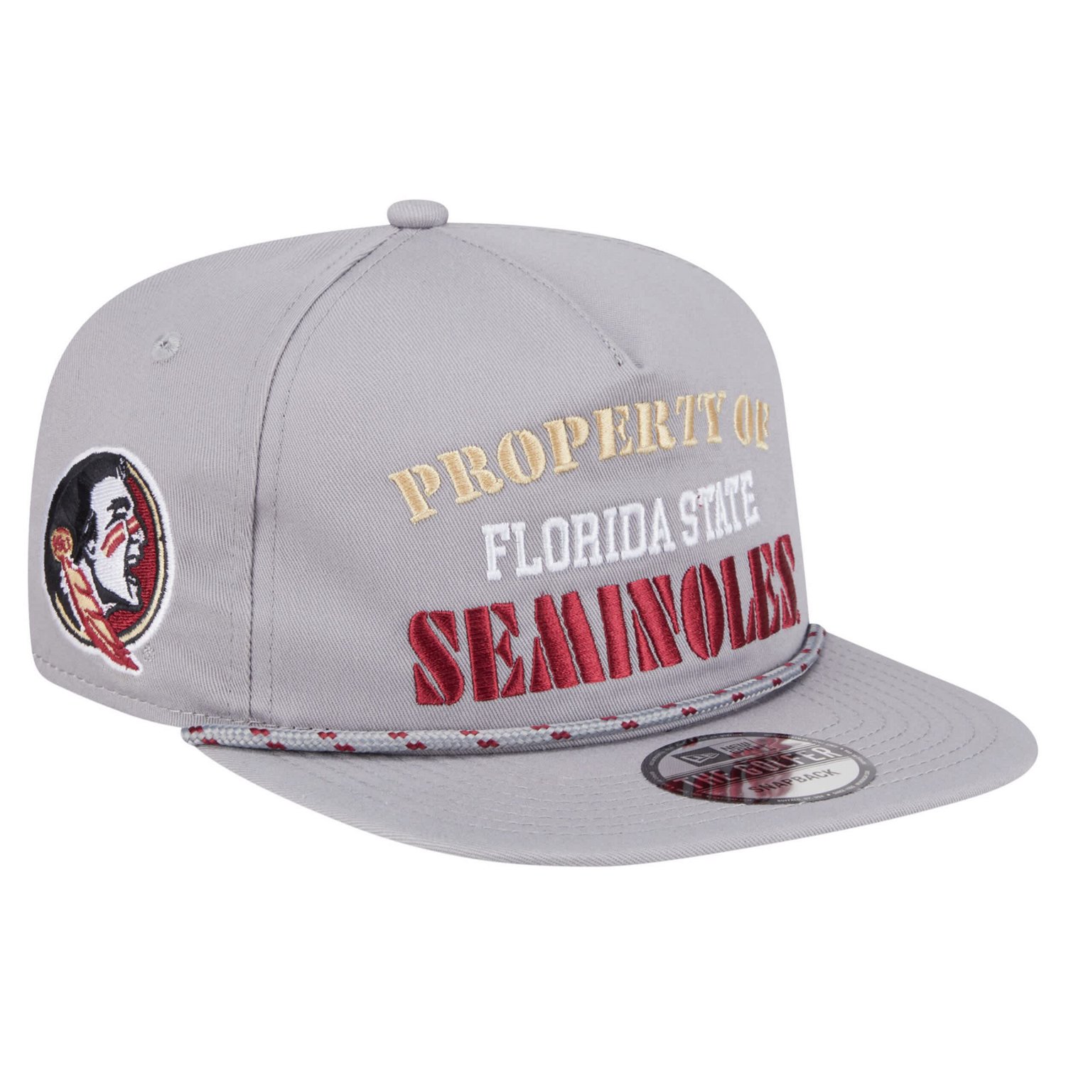 New Era Florida State Seminoles Golfer Vintage Adjustable Hat